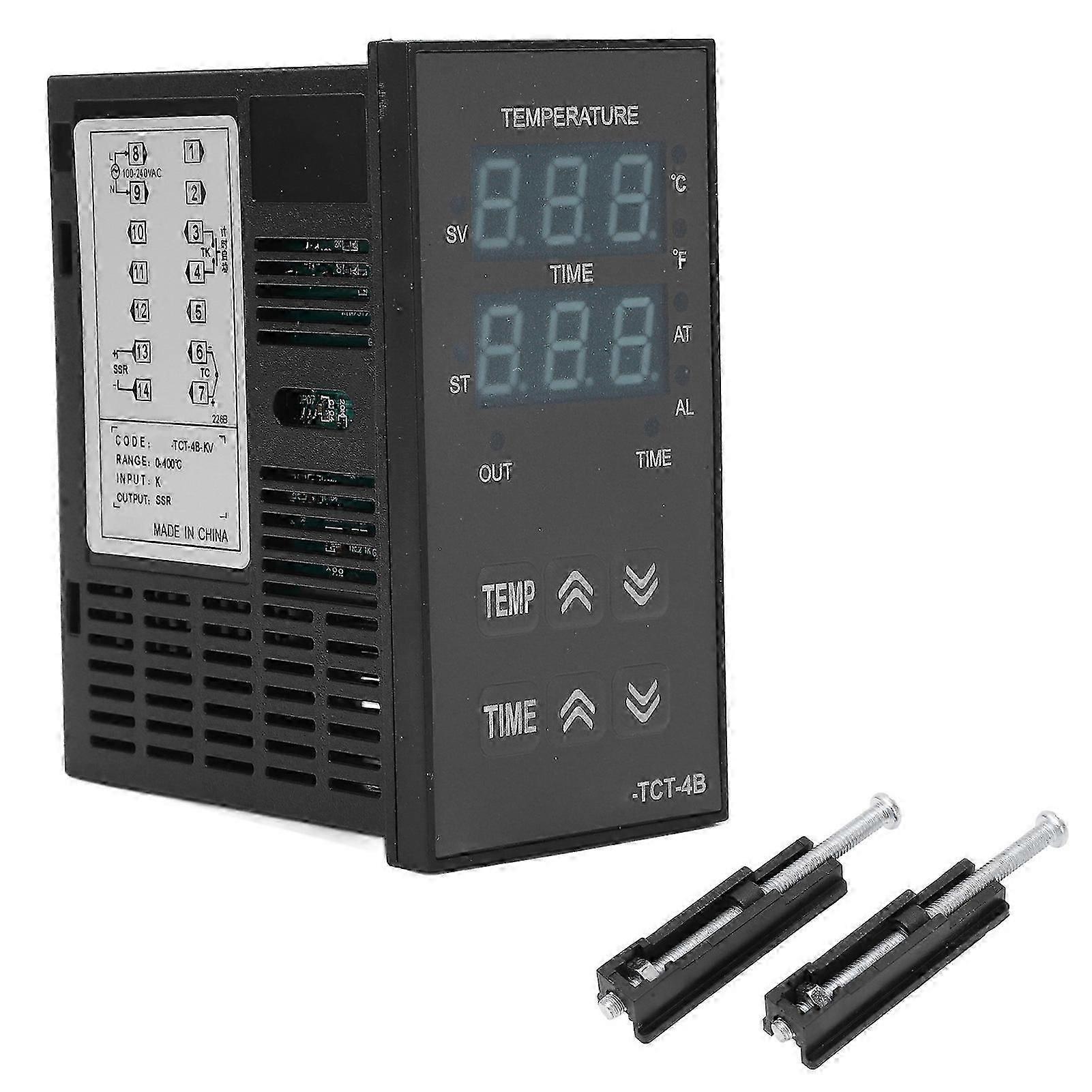 Digital Display Temperature Controller PID Control Thermostat for Heat Press Machine 100?240V