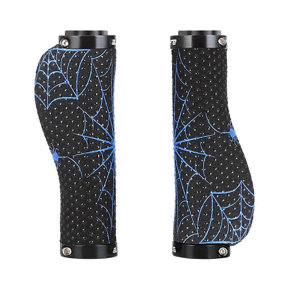 Bicycle Grips TPR Rubber Ergonomic 22.2 Mm Handlebar For MTB And Road Bikes