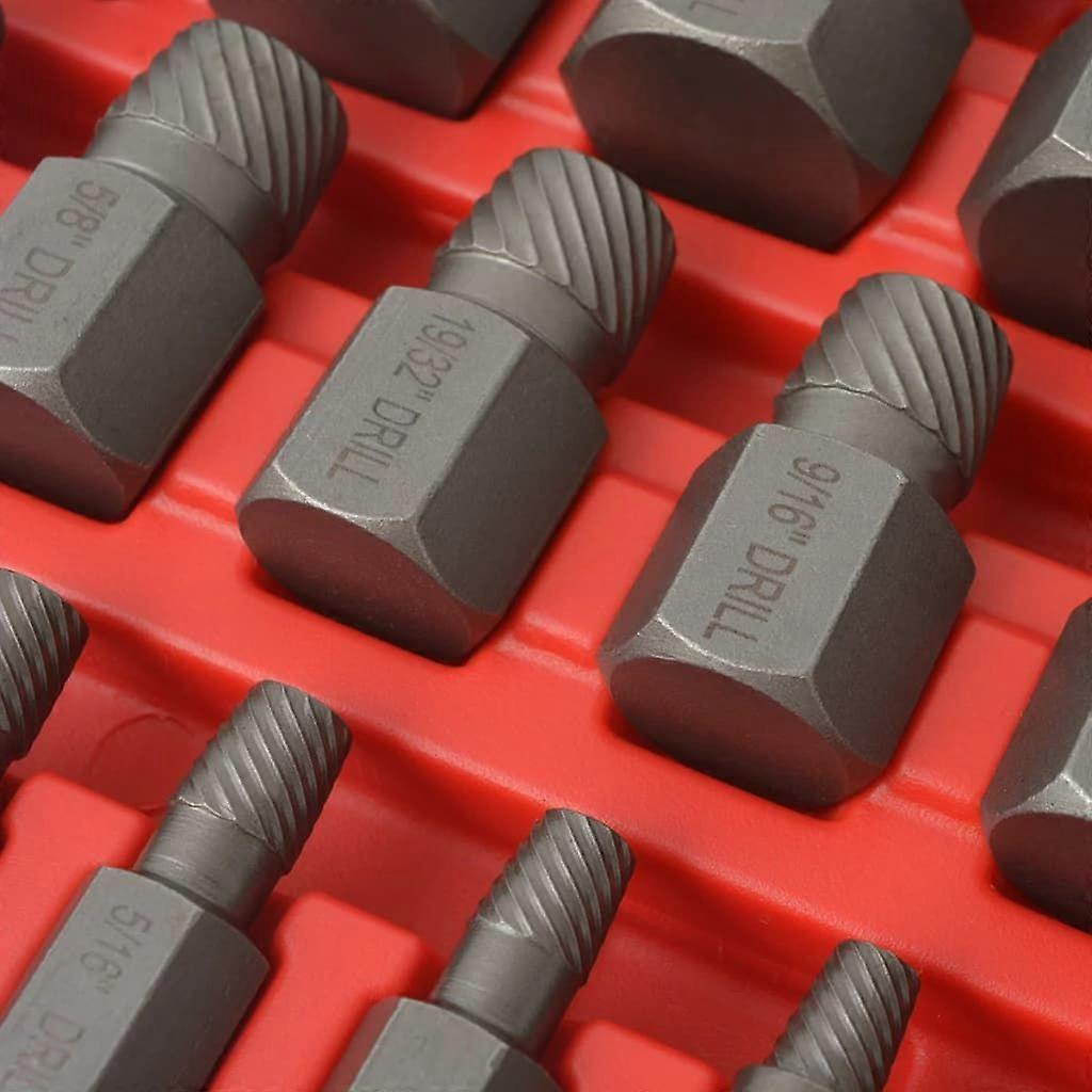 Set extractor uruburi, caneluri multiple, 25 de piese, oel MK22607