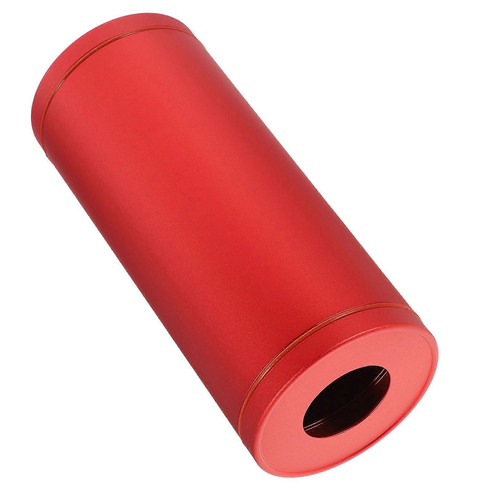 Round Car Tissue Holder for Automotive Use, Stylish Napkin Dispenser, Easy to Clean, Compact Storage Solution