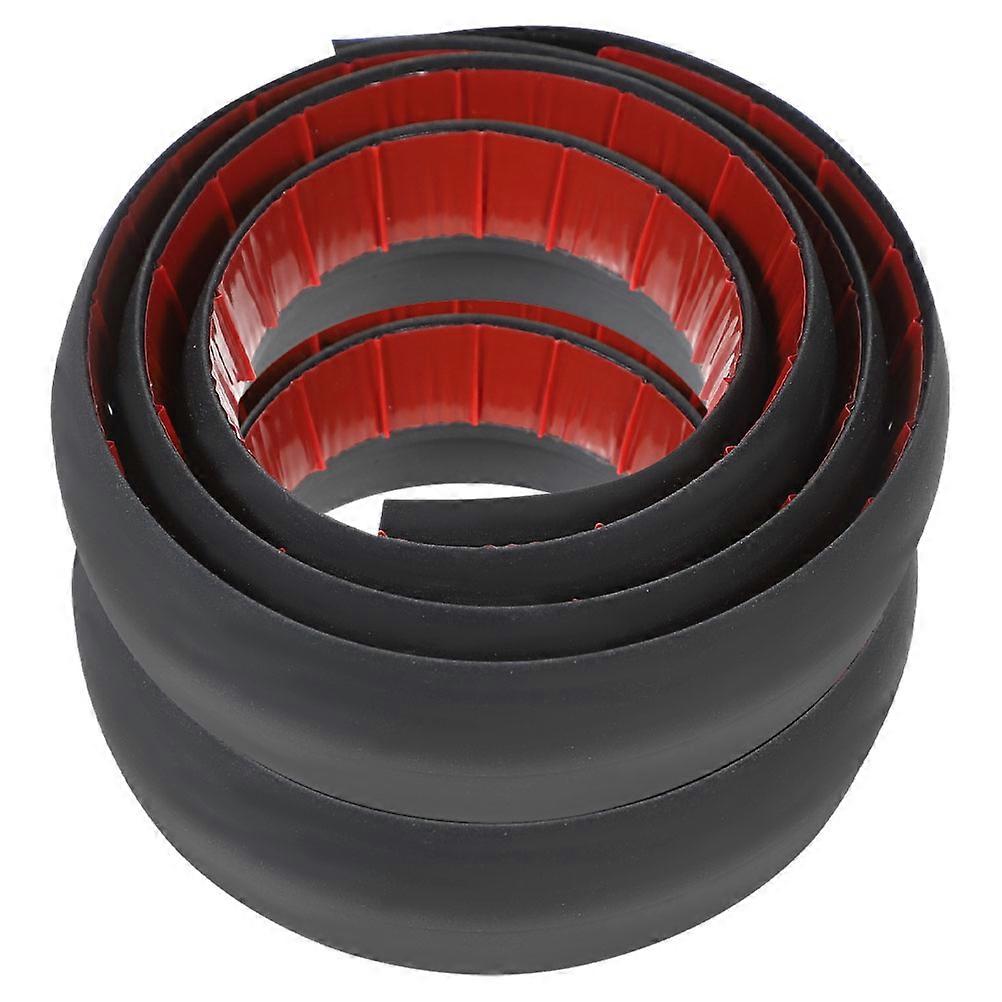 Floor Reducer Transition Strip Floor Transition Strip Homeowners Easy to Remove Black 2 Rolls