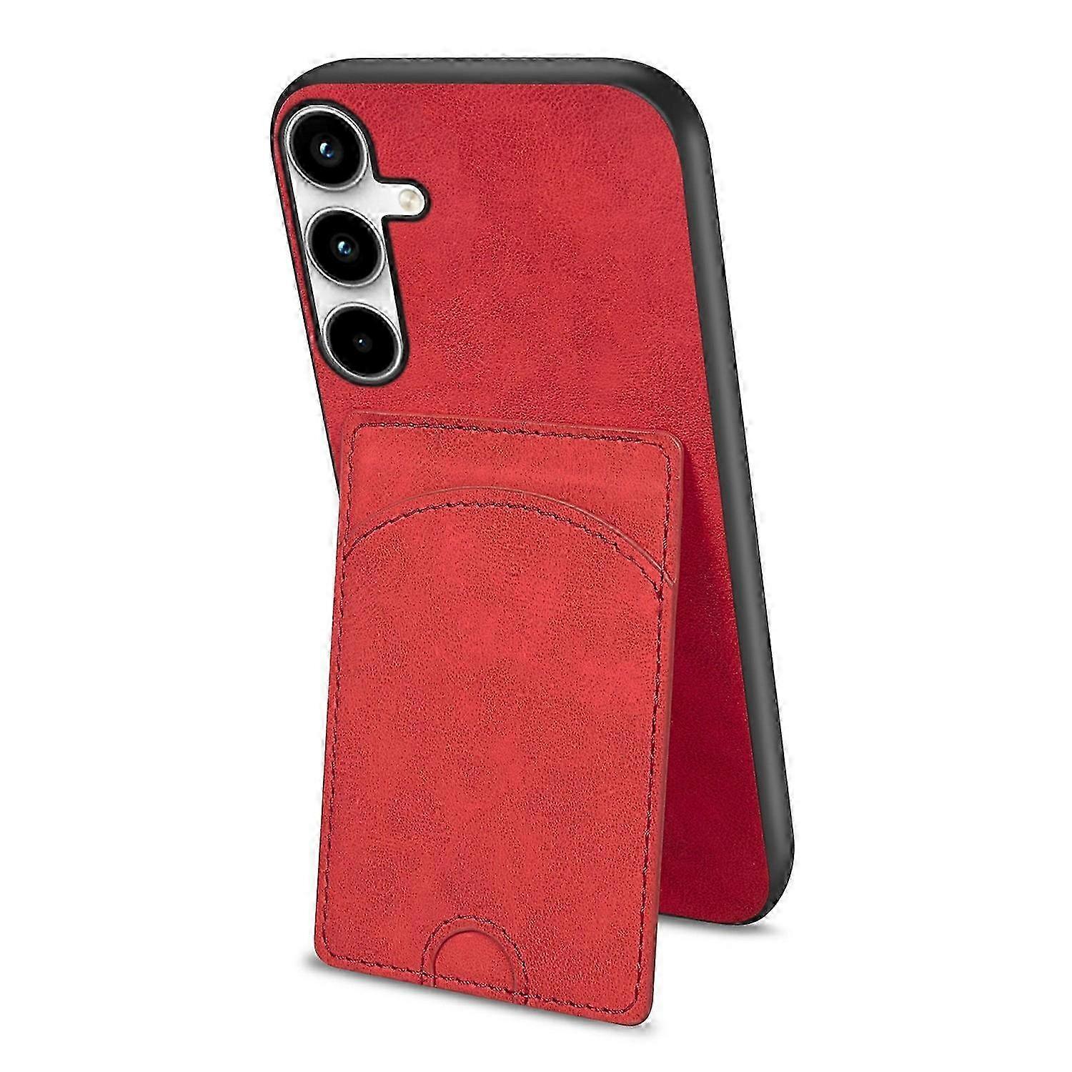 Case for Compatible Phone Model 4G/5G PU Leather+TPU Drop-resistant Back Cover