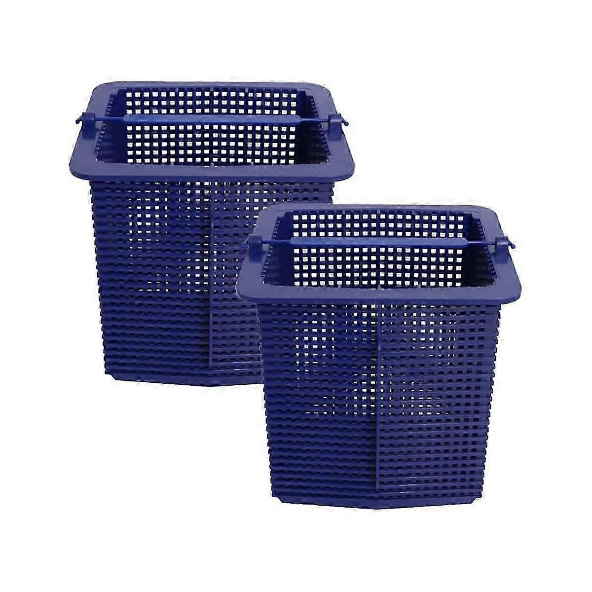 Pool Skimmer Basket, 2 Pack Strainer Baskets with Handles for Certain Brands