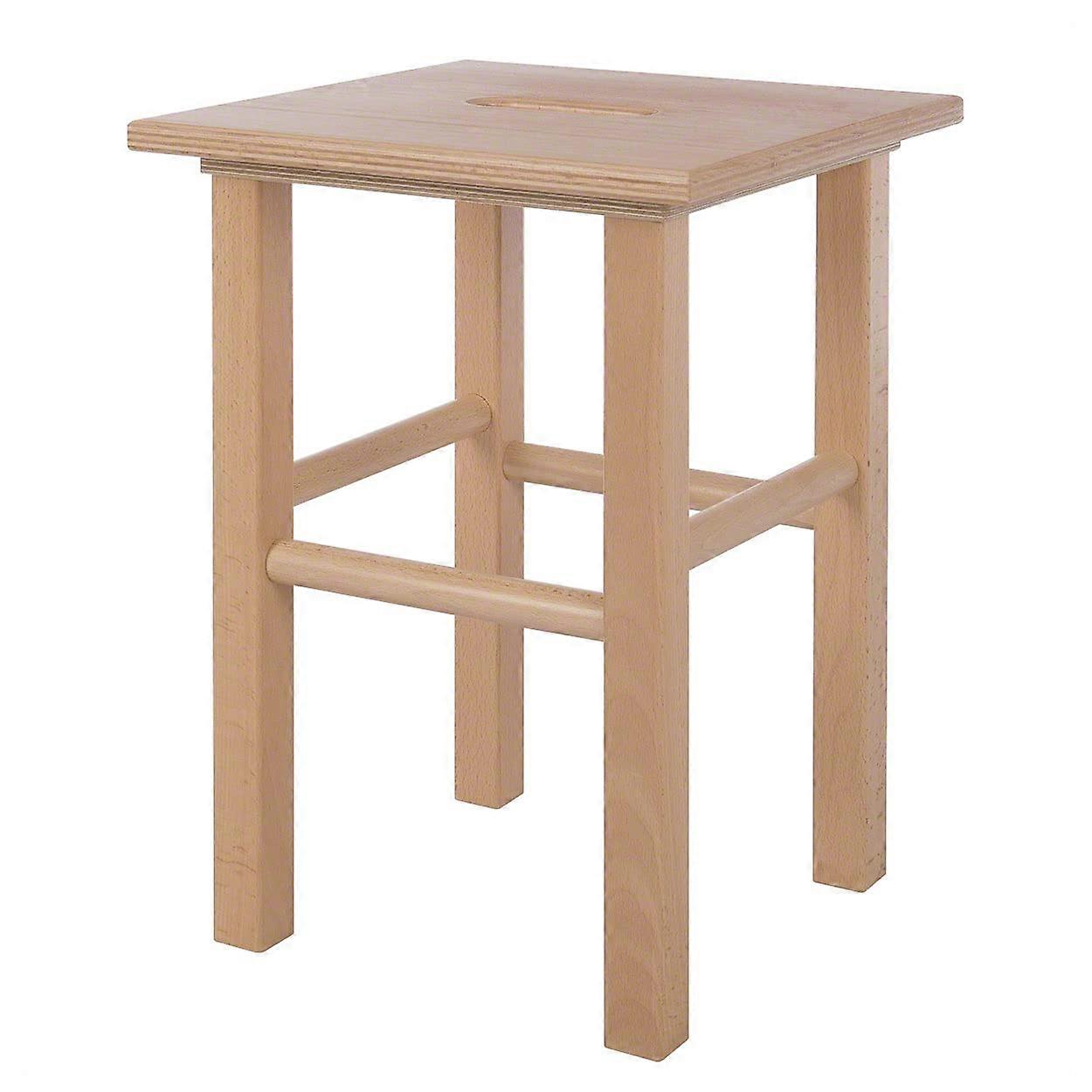 Holzhocker aus Hartholz, Arbeitshocker, Hocker, Hocker, Kinderhocker