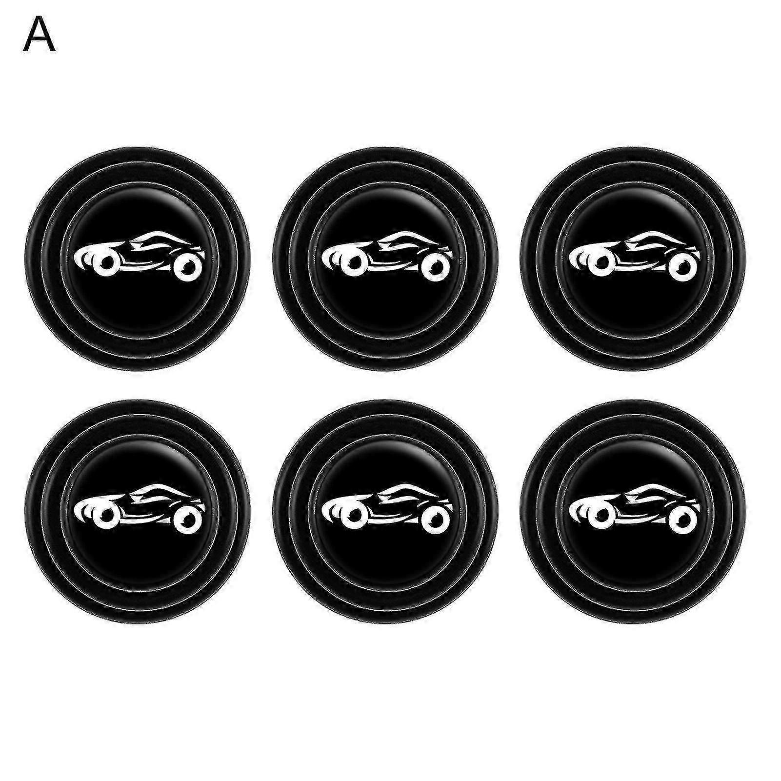 6pcs Self Adhesive Wear Resistant Silicone Door Shock-absorbing Gasket Car Accessories for Vehicles