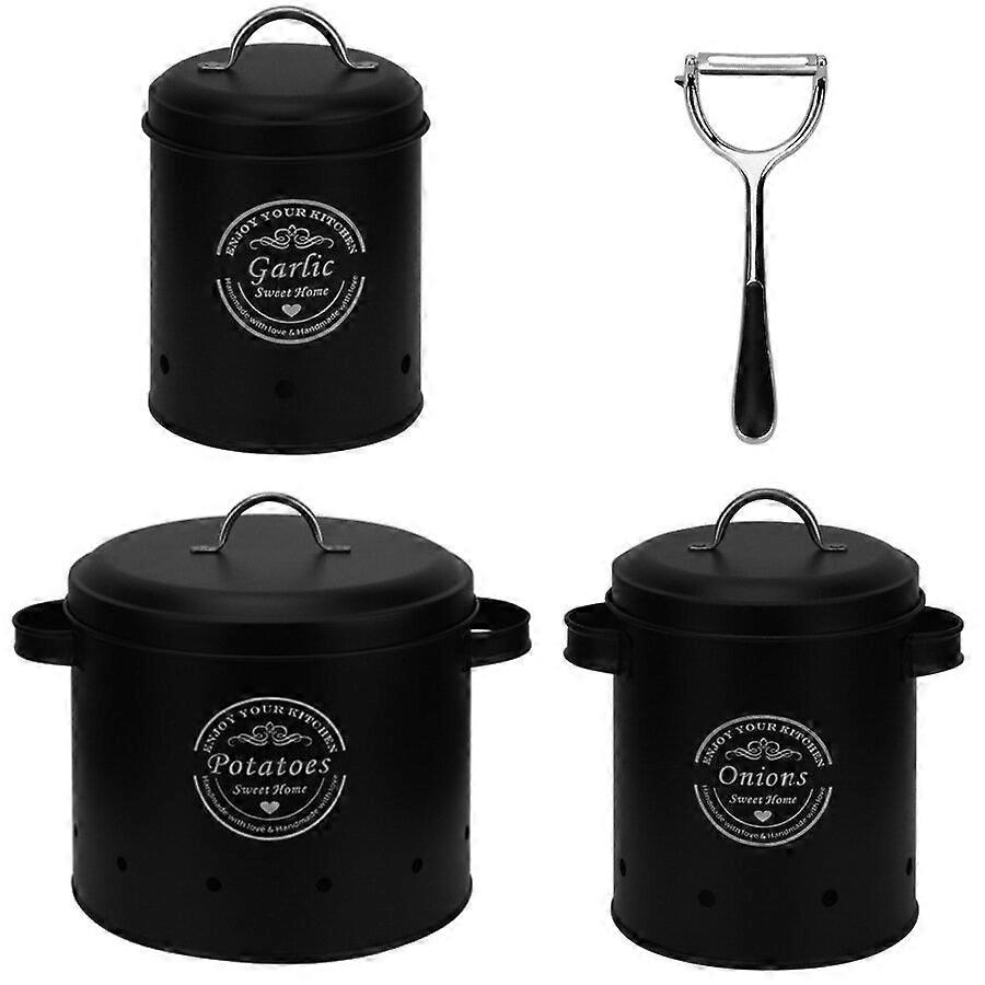 Potato storage box, large metal storage container