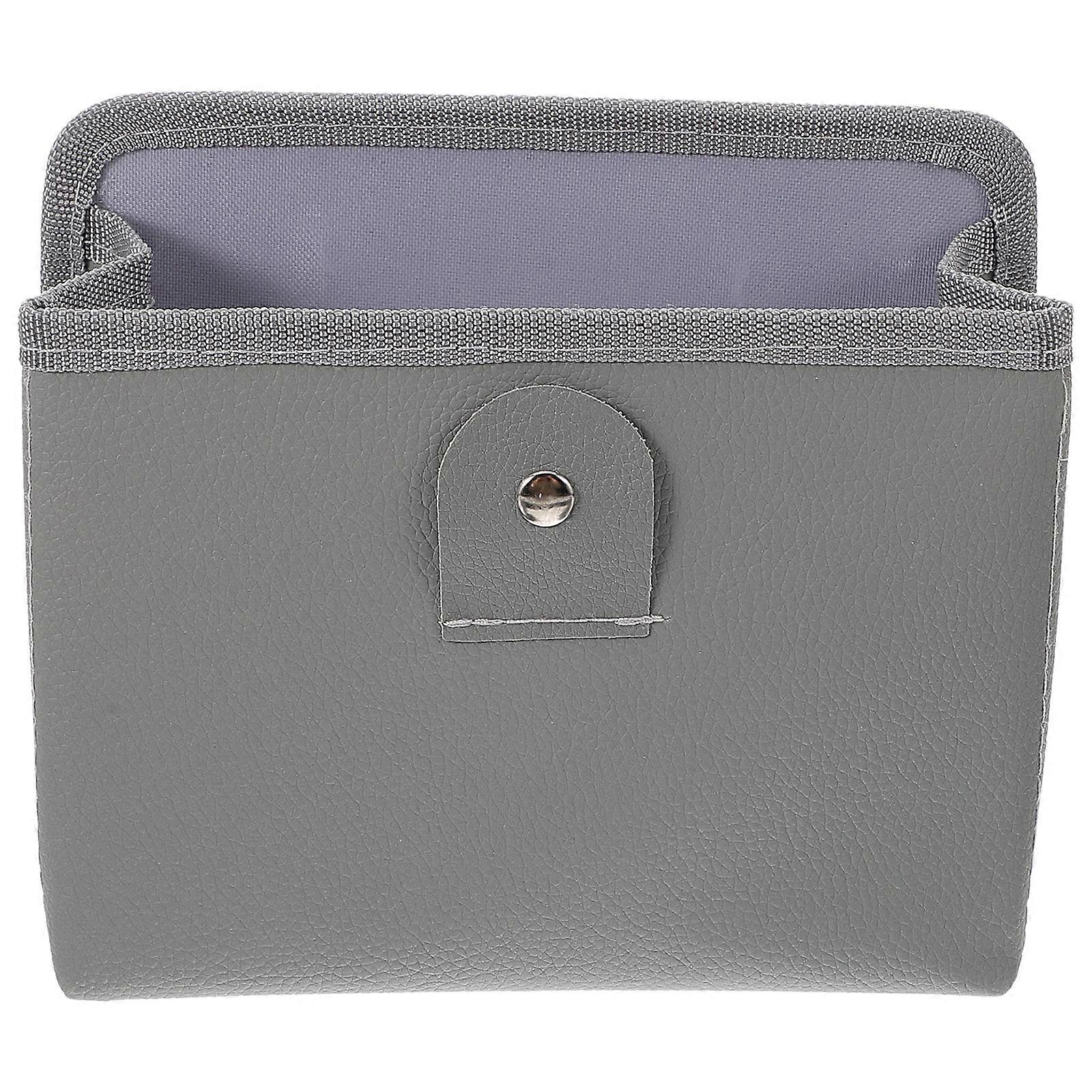 Car Door Trash Can Foldable Storage Box for Vehicle Organization