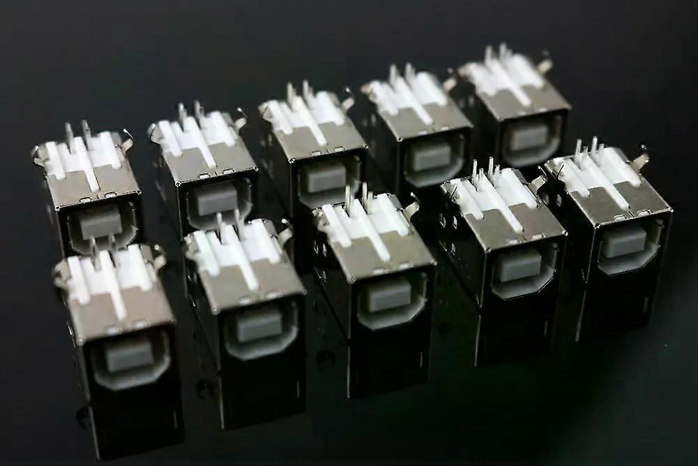 10pcs/lot Printer USB-interface BF90 graden B USB-data-interface D-poort USB-aansluiting