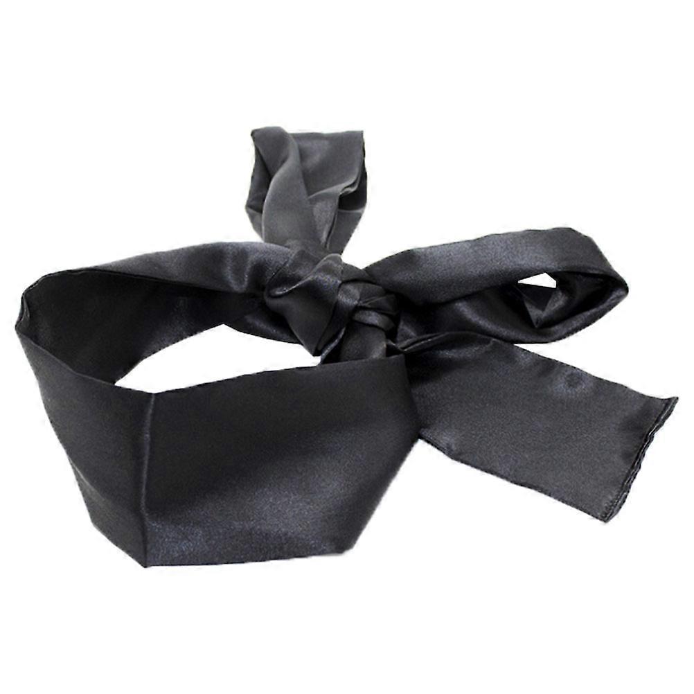 Black Out Eye Mask for Sleeping Satin Light Blocking Home Use Beauty Salon 1Set
