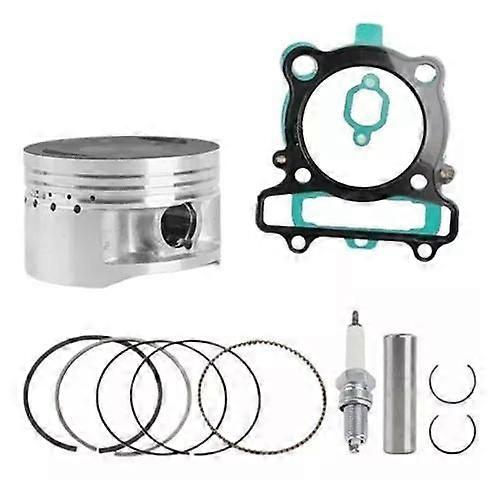 Piston Kit Head Gasket+spark plug For Yamaha Warrior 350