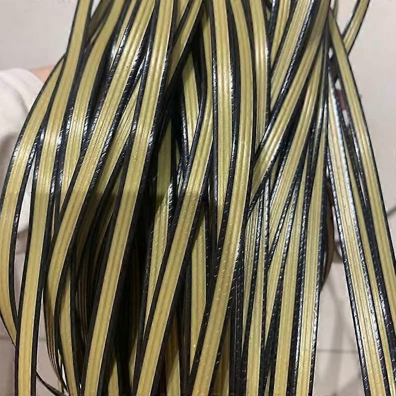 Plastic Rattan Basket, Plastic Rattan Material for Outdoor Garden and Patio Furniture, Durable Kits for Basket Benches, Chairs, Tables. Ref: 2366
