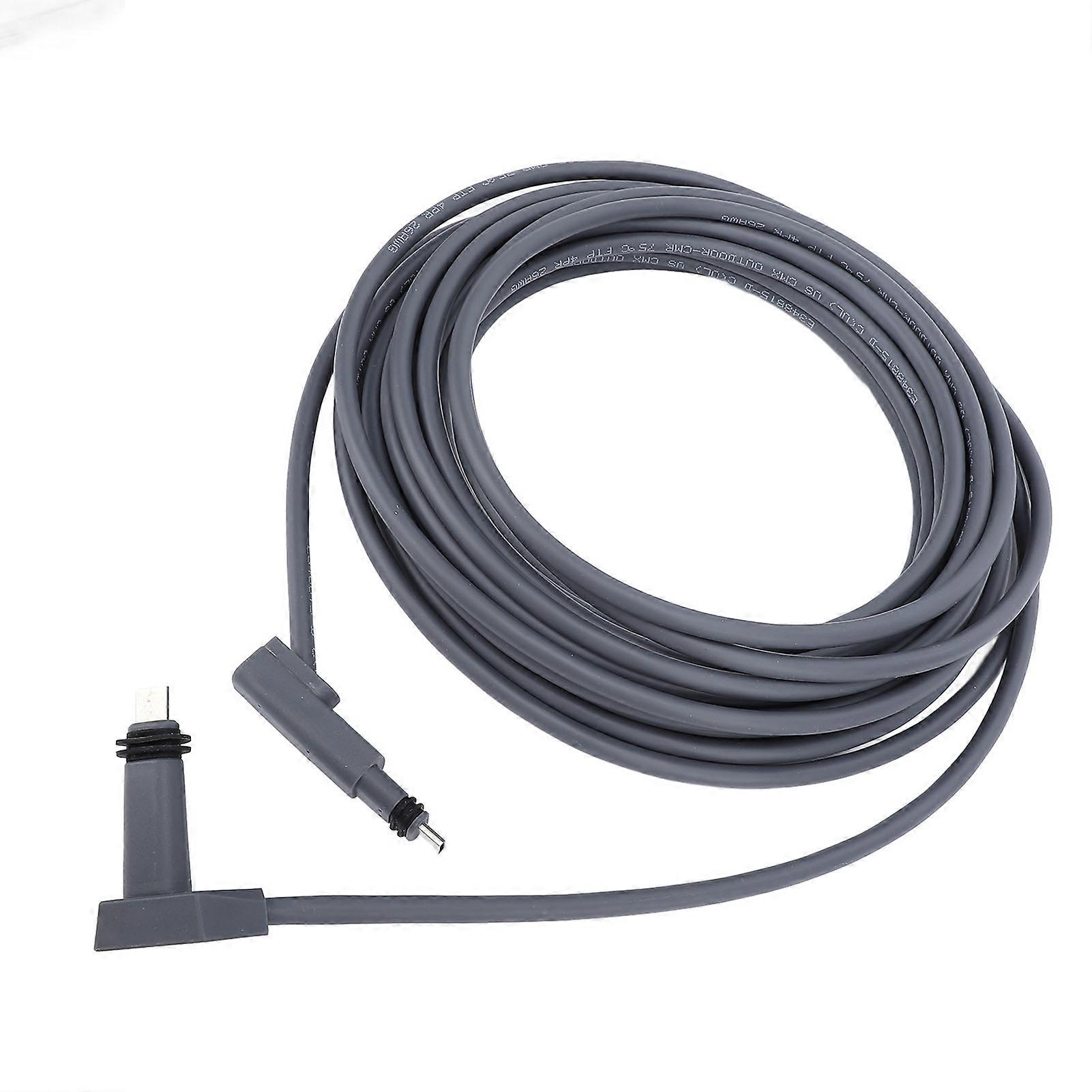 33ft/10m Rectangular Satellite Extension Cable CAT6 RJ45 V2