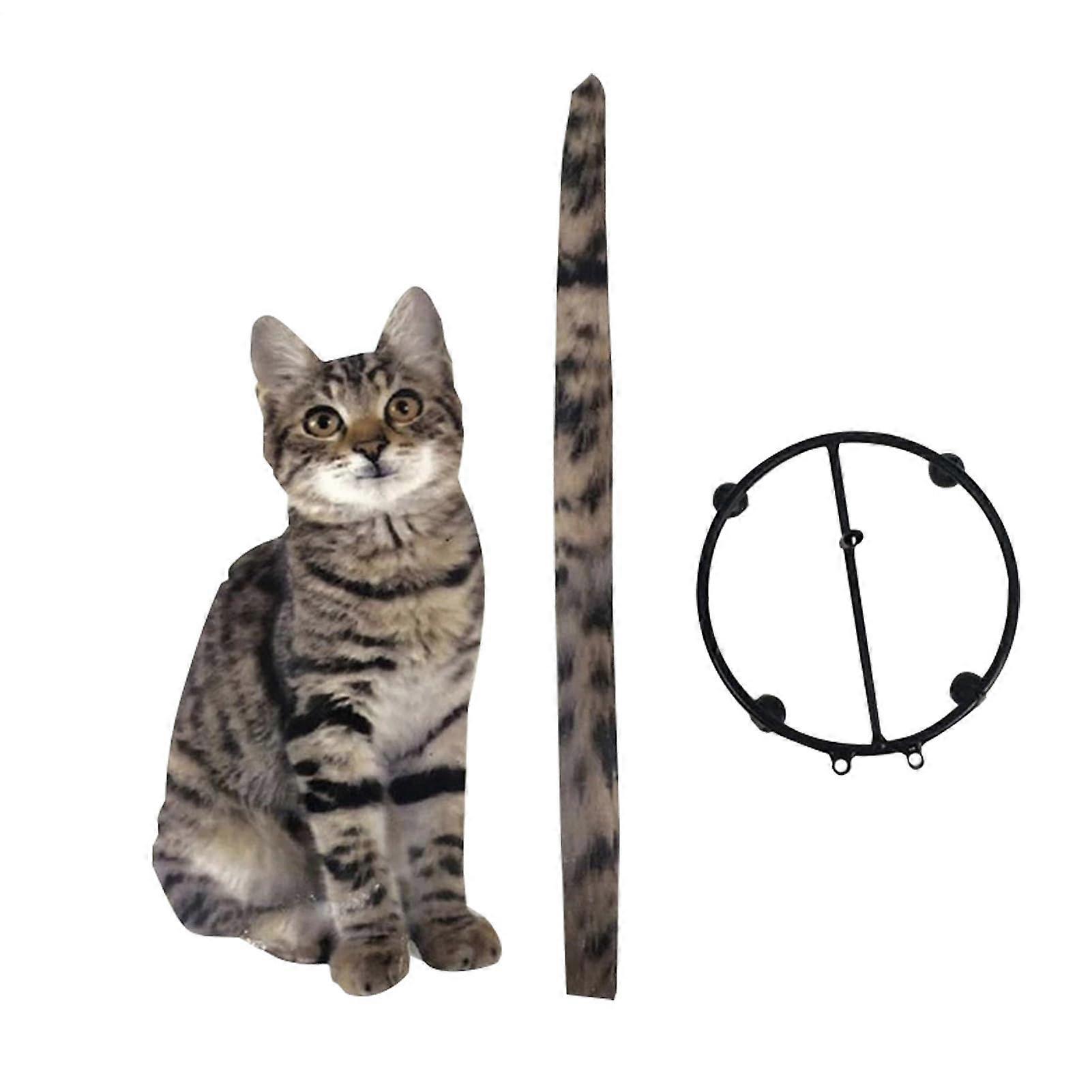 Toilet Roll Holder Cat Shape, Vertical Storage Bathroom Shelf for Small Spaces, Space Saving Organizer, Durable Design