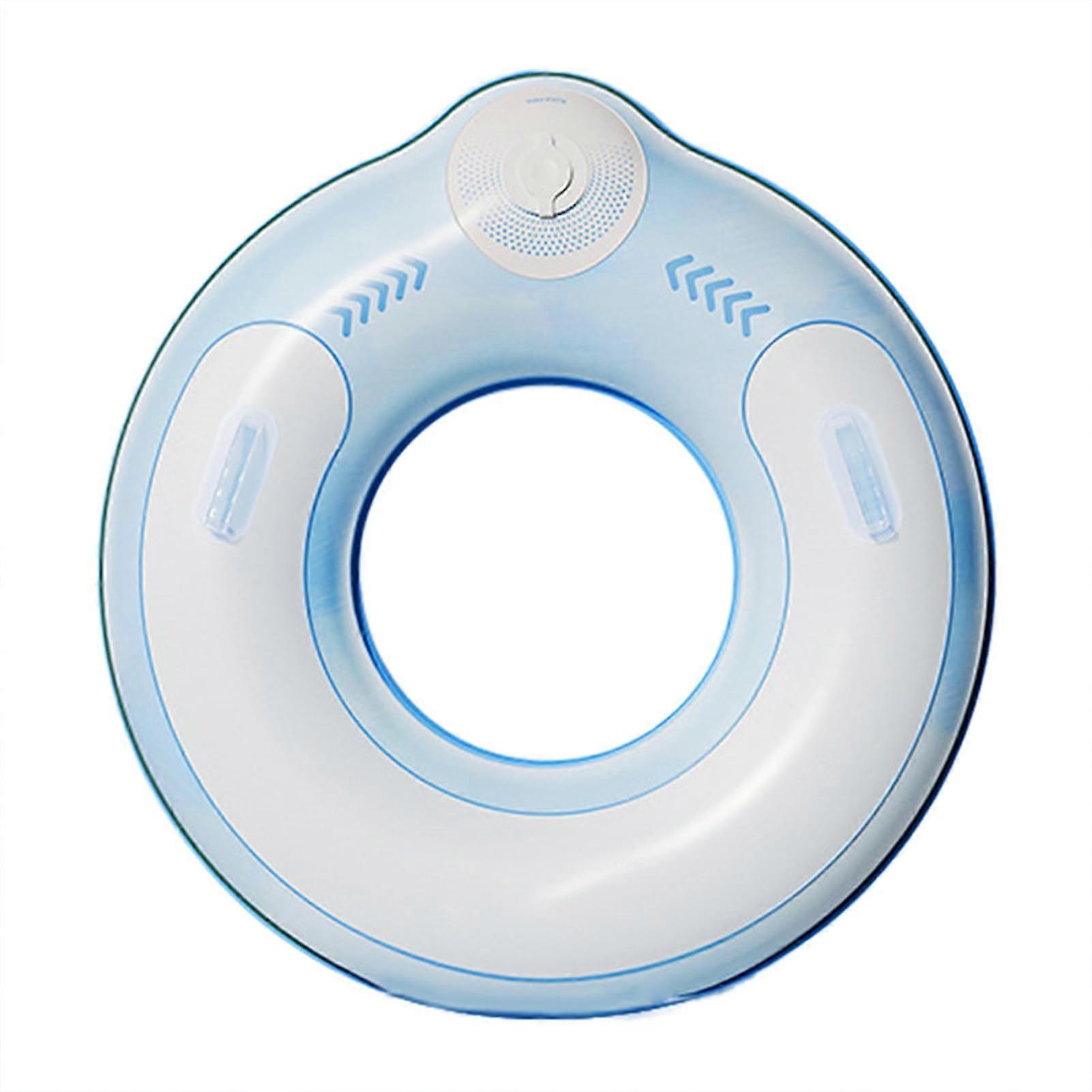 Pool Fleet, Beach Float  Swim Ring with Handles – Large Capacity – Outdoor Toy for the Beach and Lake in Blue