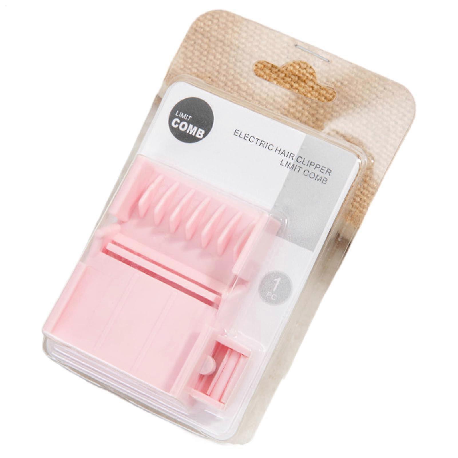 Hair Clipper Guards with Limit Combs for Precise Hair Cutting, Salon & Home Use, Pink