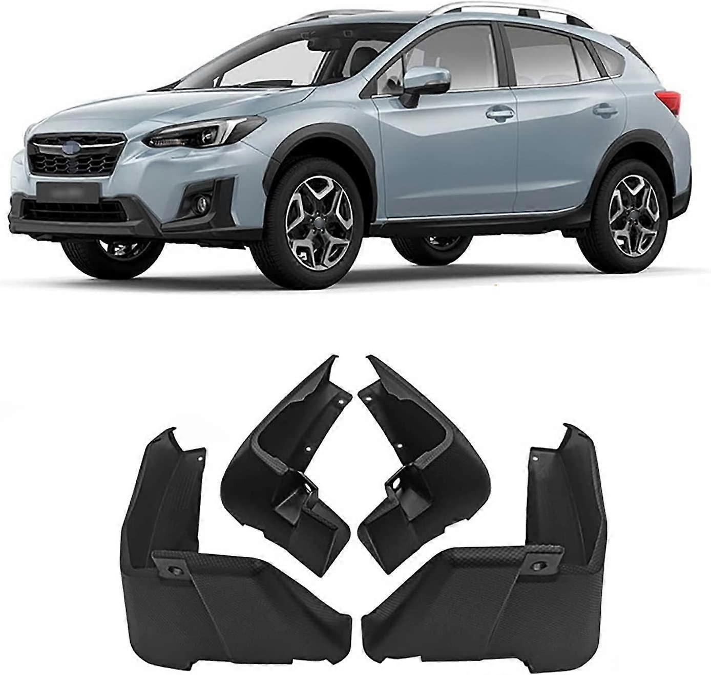 Car Mud Flaps Set for Subaru XV 2018-2021, Front Rear Fender Splash Guards, Scratch-Resistant Mudguards
