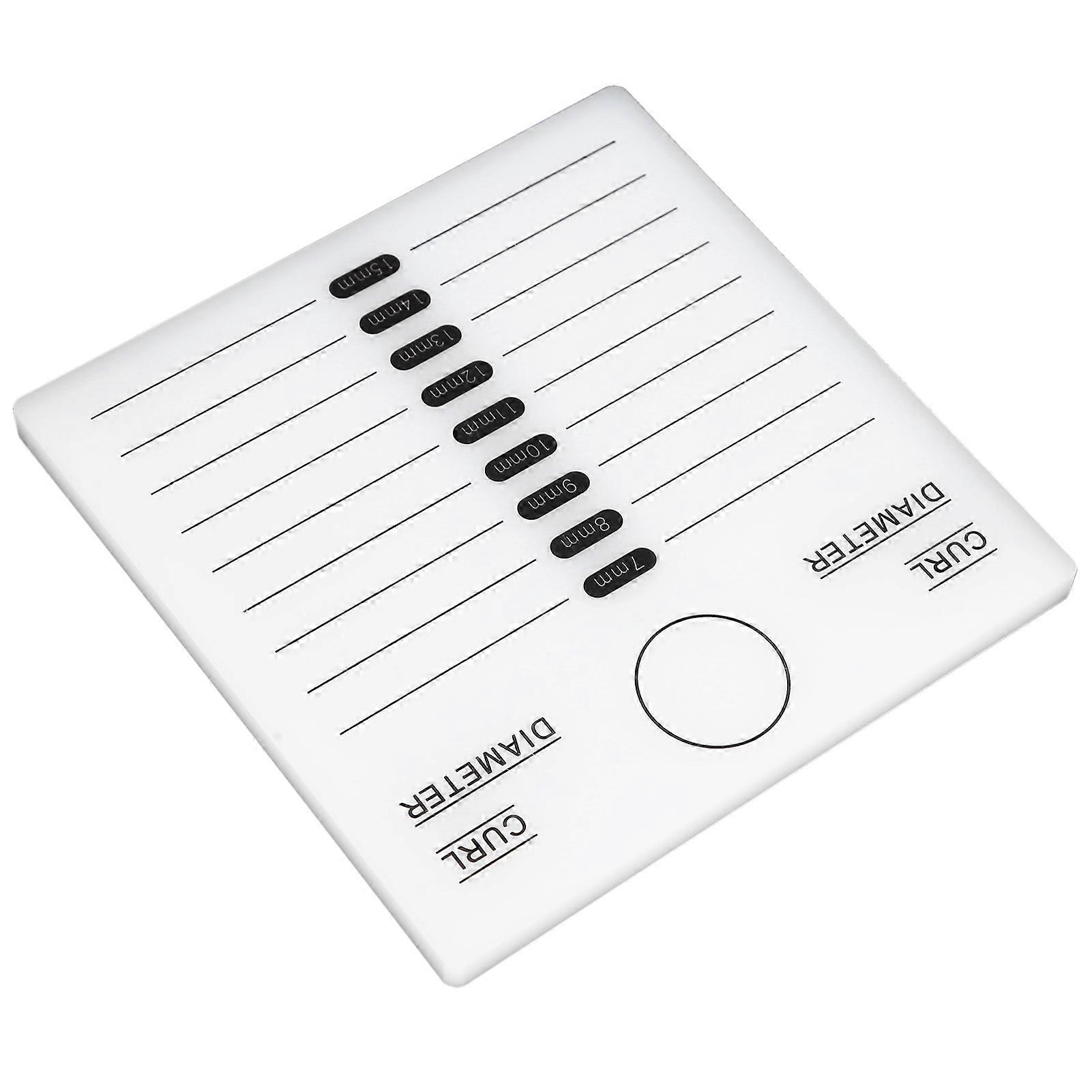 Acrylic False Eyelashes Glue Sticker Tray Eyelashes Extension Pallet Holder Accessory