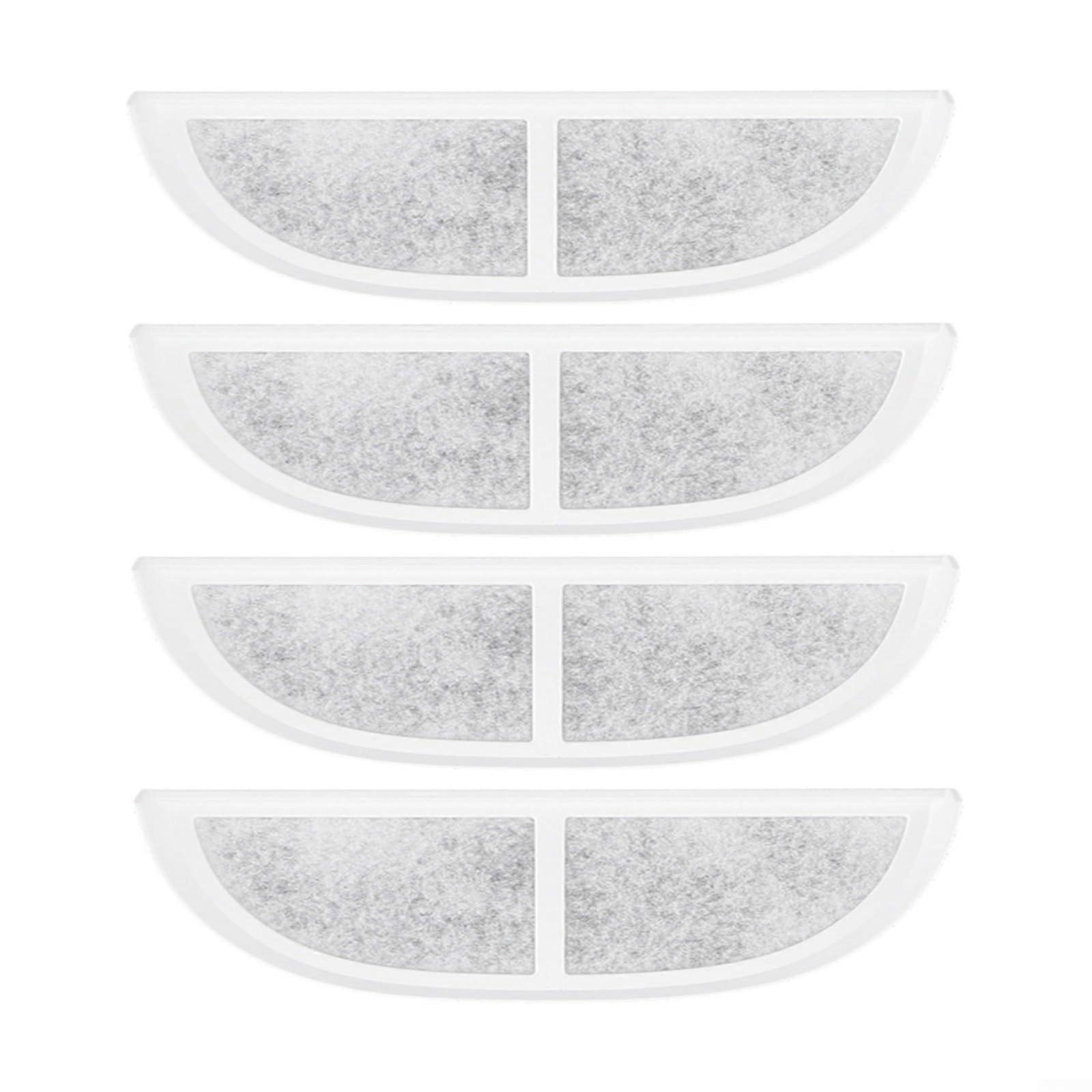 Pet Water Dispenser Filter Kit, 4 Pack, Triple Filter System for Cat and Dog Fountains, Durable Easy Installation Replacement Filters