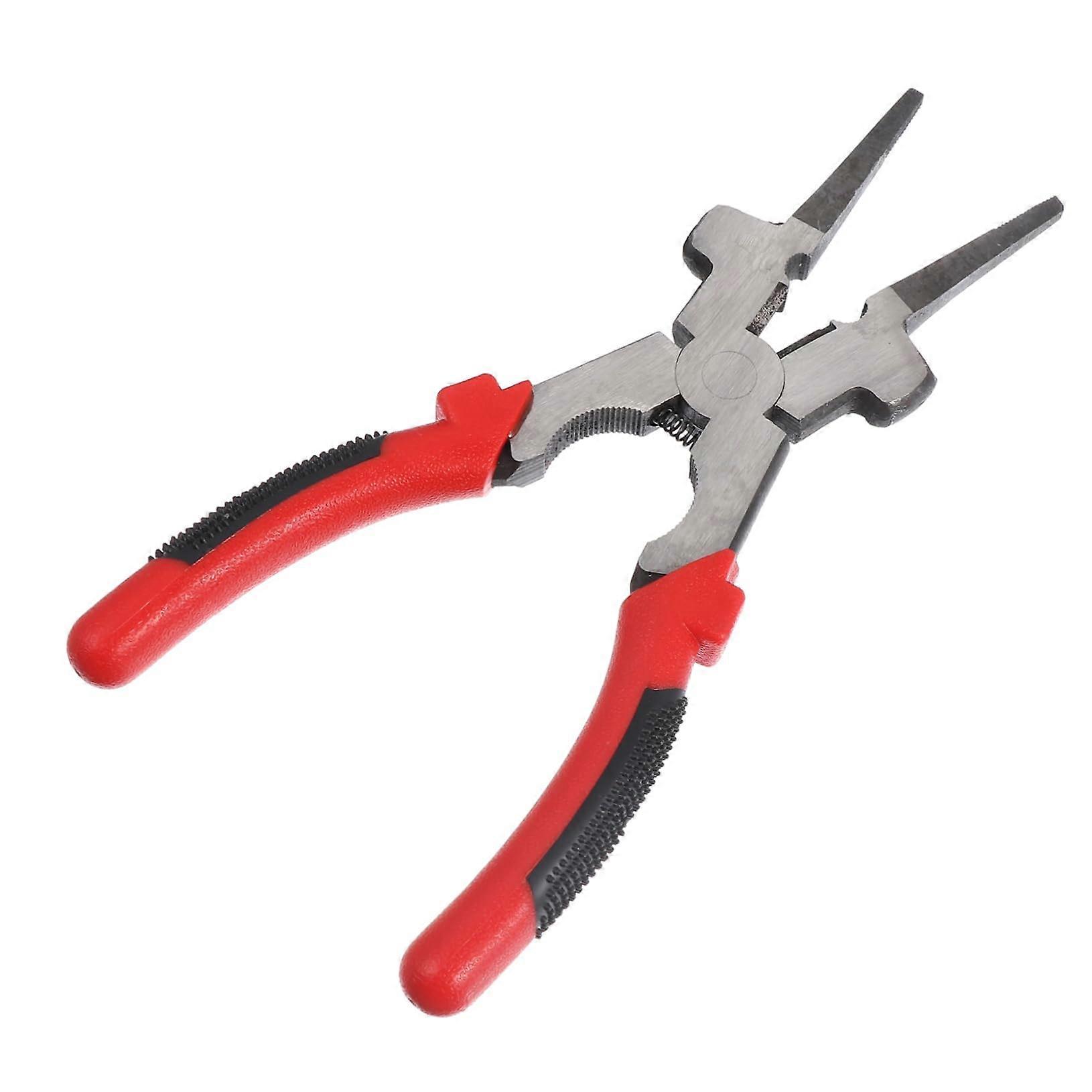Multifunctional Welding Pliers High Hardness Durable Ergonomic Design for Electric Applications and Workshops