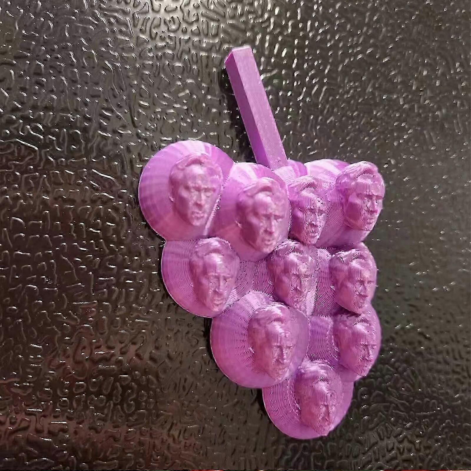 新しい個性の装飾、ピコラケージ - ニコラスケージピクルス冷蔵庫マグネット冷蔵庫マグネットオーナメント、フルーツ冷蔵庫ステッカー、キッチンデコレーション