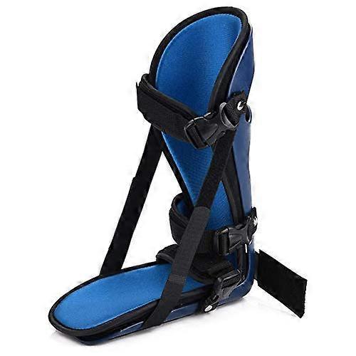 Plantar fasciitis splint fixation bracket, foot drop orthosis brace with nonslip mat