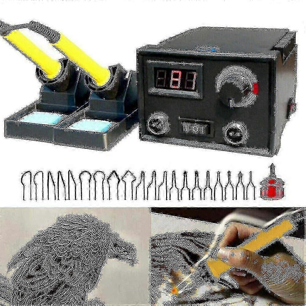 Belita Amy Burner Adjustable Temperature Digital Display Pyrography Dual Pen Burning Machine Go Ty