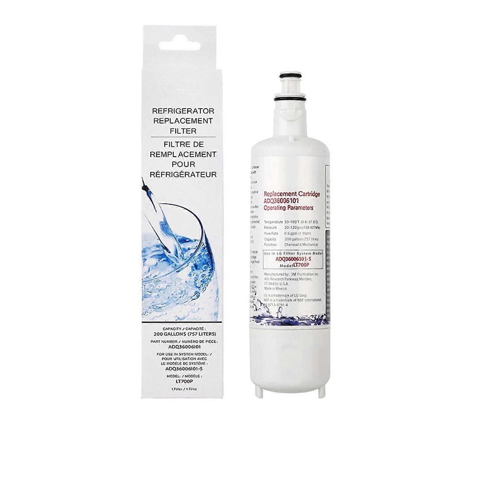 High Flow LT700P Refrigerator Water Filter, Kenmore 9690 Compatible, ADQ36006101, LFX28968ST