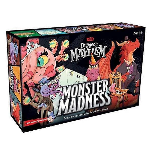 Board Game Dungeon Mayhem Dungeons Of Chaos Complete English Monster Madness Strategy Game
