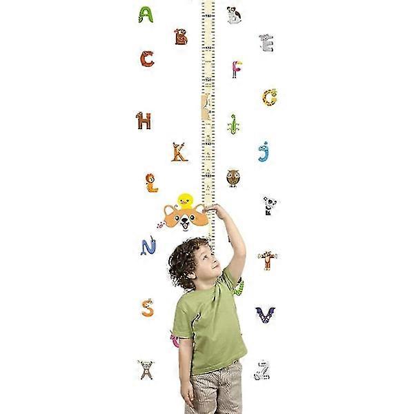 Children's Height Wall Chart | Magnetic Height Growth Chart for Kids | Height Growth Chart with Accurate Measuring Scale Measuring from the Top