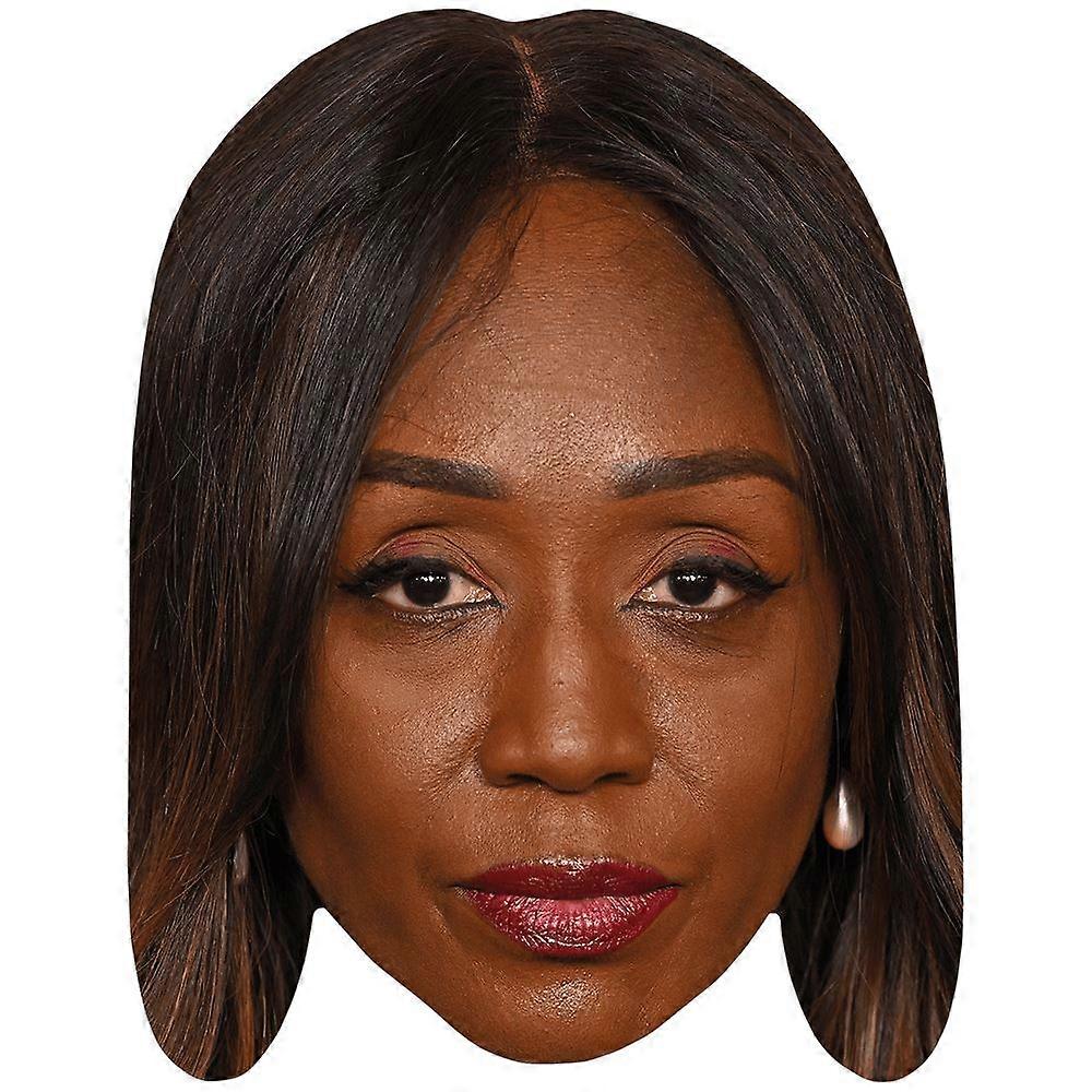 Diane Parish (Lipstick) Celebrity Mask, Flat Card Face