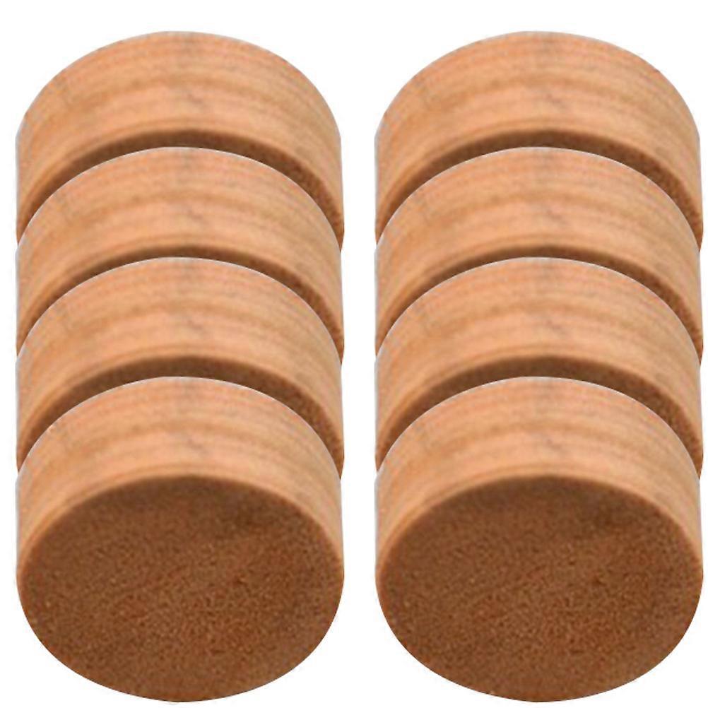 8pcs Premium Natural Cork Pads for Trombone and Trumpet Repair – Durable Replacement Parts for Easy Maintenance