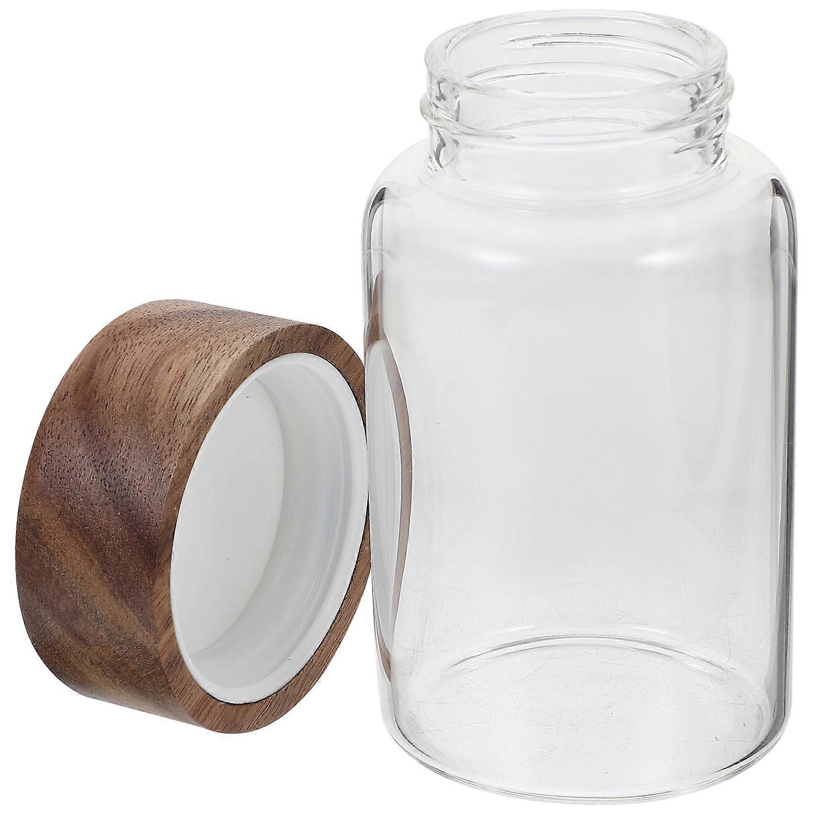 Glass Storage Jar with Airtight Lid for Home Use Multi Color 70 oz