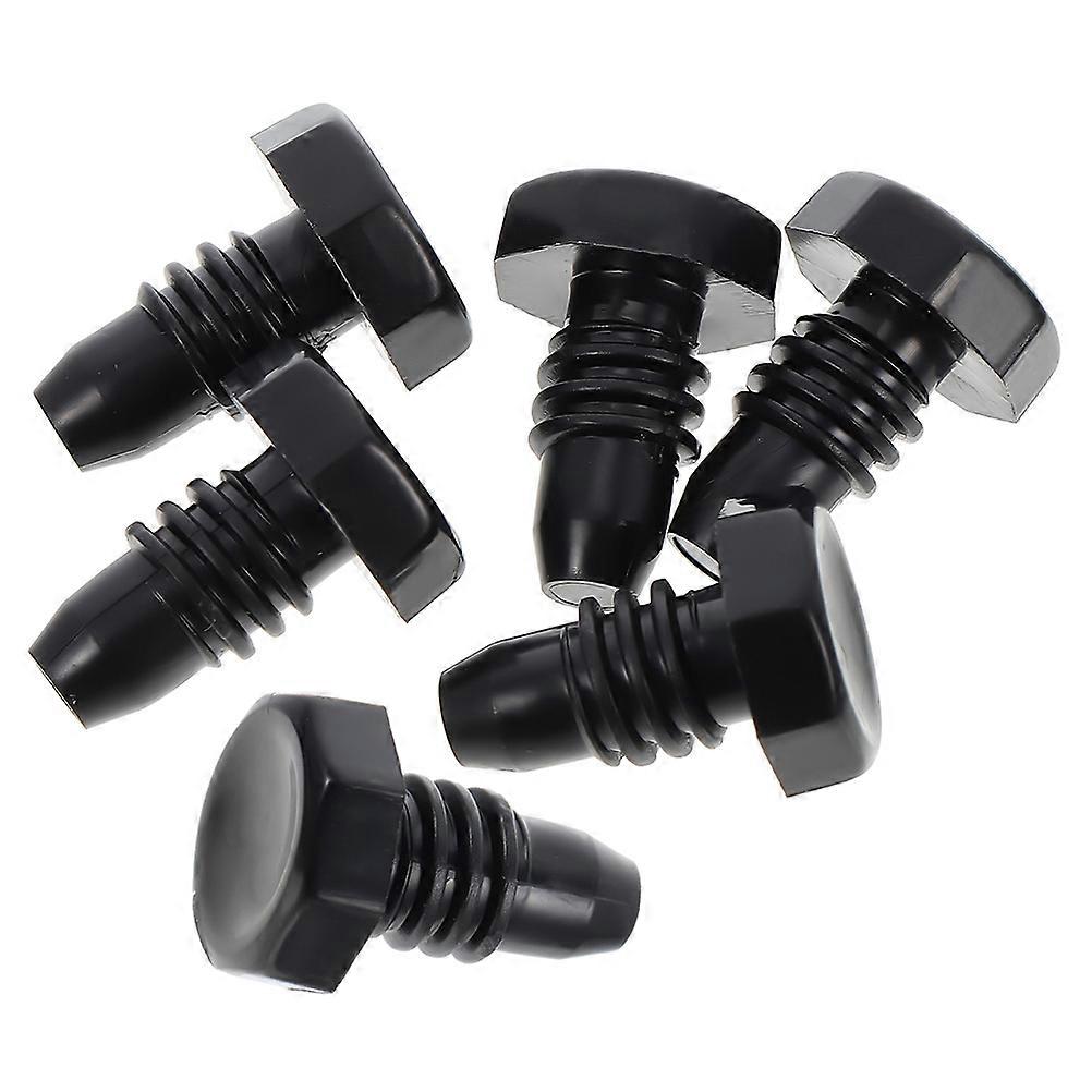 Here's a polished product description you can use for the item:
**6pcs Billiard Cue Protective Bottom Covers – Durable Tail Caps for Snooker &