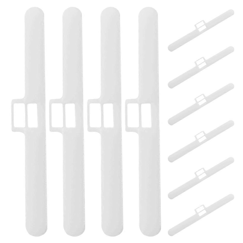 10PCS Vertical Blinds Clips, Double Hole Slats for Easy Replacement, Compatible with Various Tracks for Effortless Window Curtain Repair