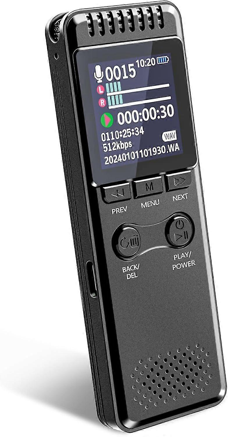 2025 Newest Model 128GB Digital Voice Recorder with 8000 Hours Recording