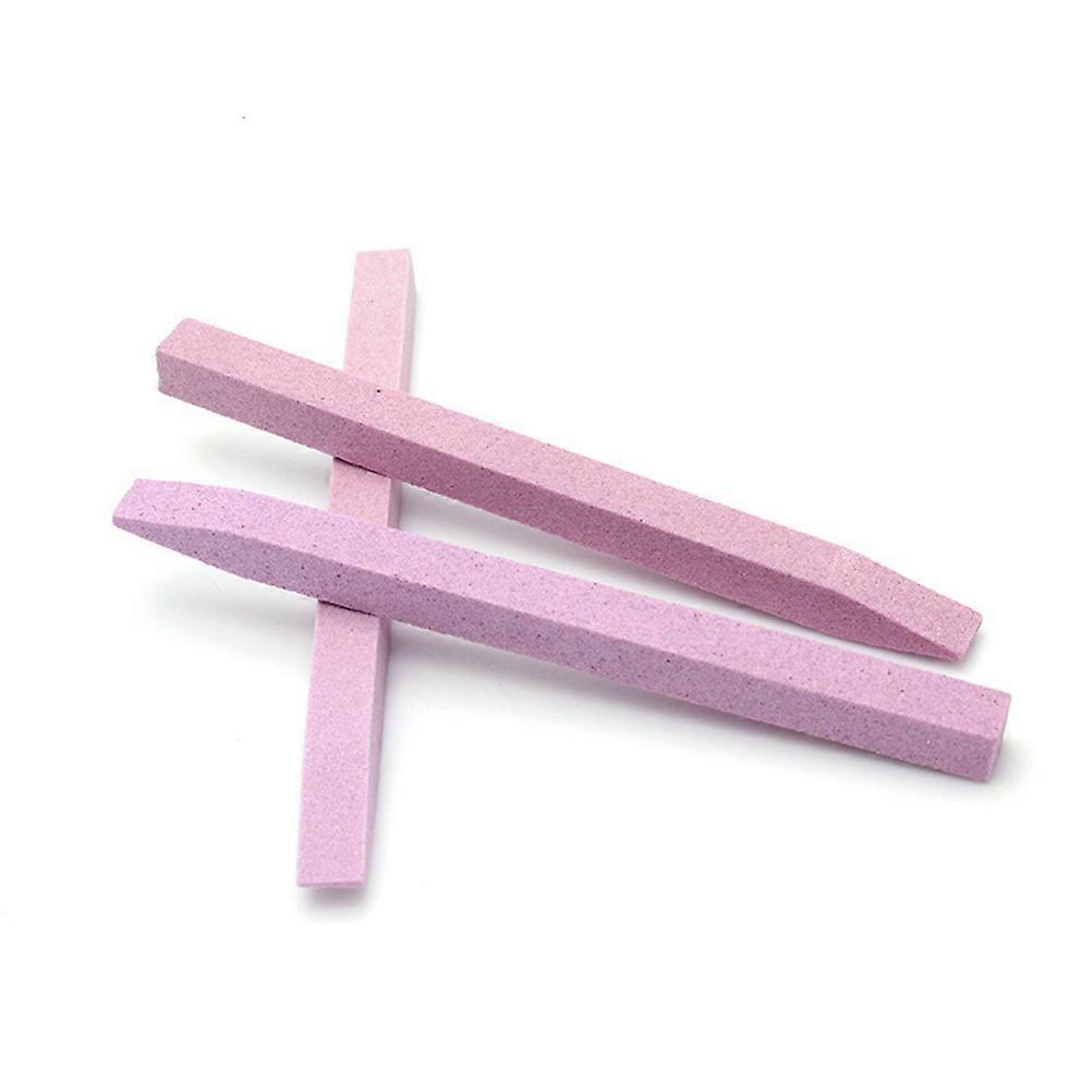 Pink Double Sided Nail File for Buffering Natural and Artificial Nails with Sandpaper 2pcs