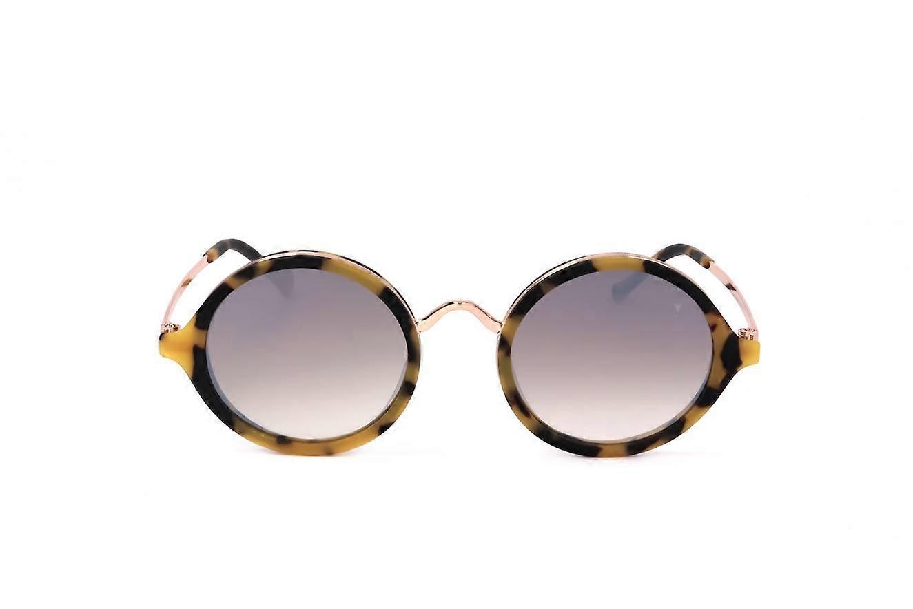 Round sunglasses in steel EYEPETIZER Clint col. C.9-1 rose gold