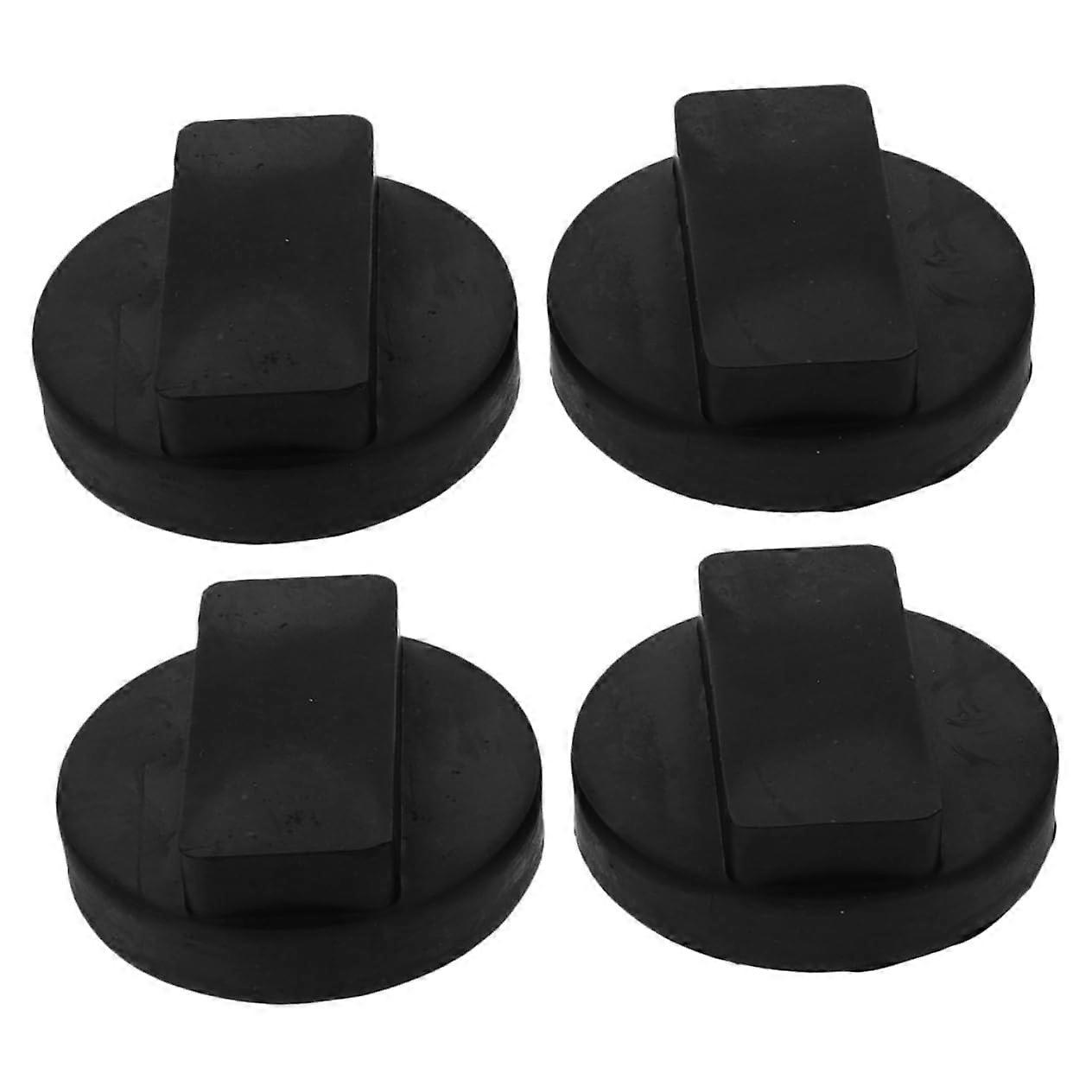 4-Piece Car Jack Pads Heavy-Duty Adapter for Safe Vehicle Lifting, Compatible with Cars and SUVs, Easy Tool-Free Installation