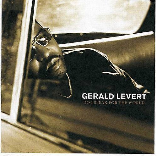 Gerald Levert - Do I Speak for the World?  [COMPACT DISCS] USA import