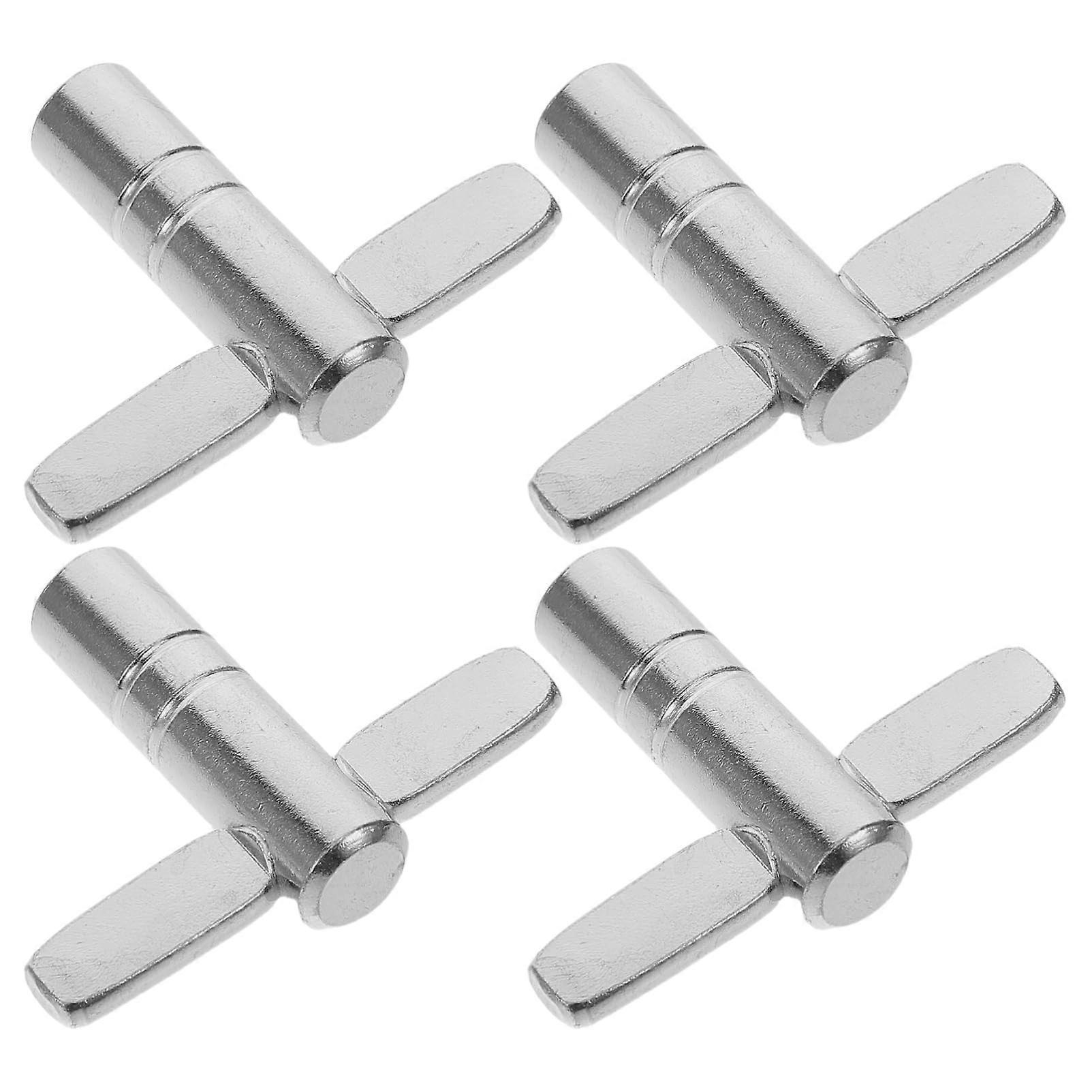 4piece drum key tuning tools for acoustic and electronic drums, durable, lightweight, and portable for musicians on the go.