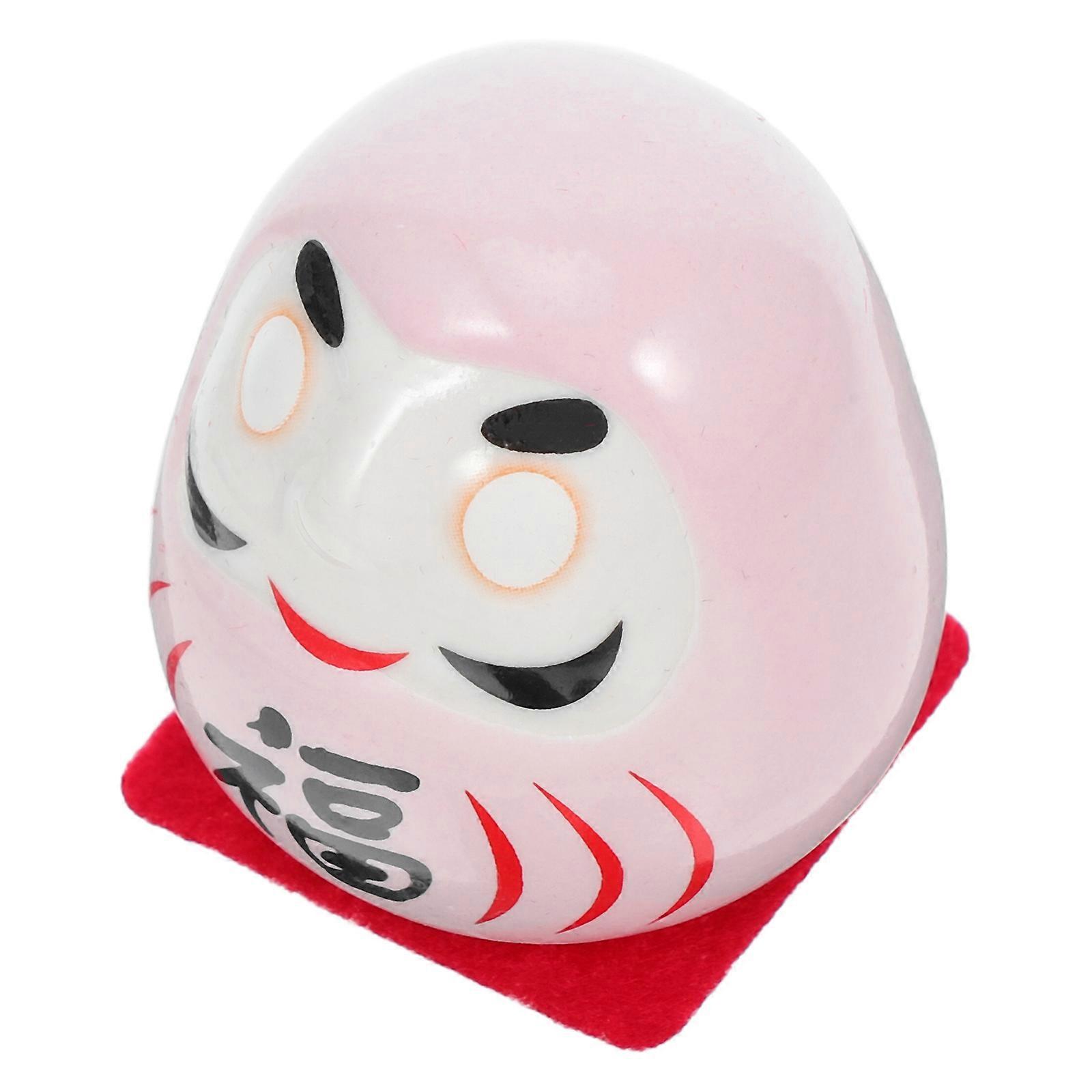 Traditional Japanese Zen Figurine Good Luck Ornament For Desktop And Shelf Display 1Set