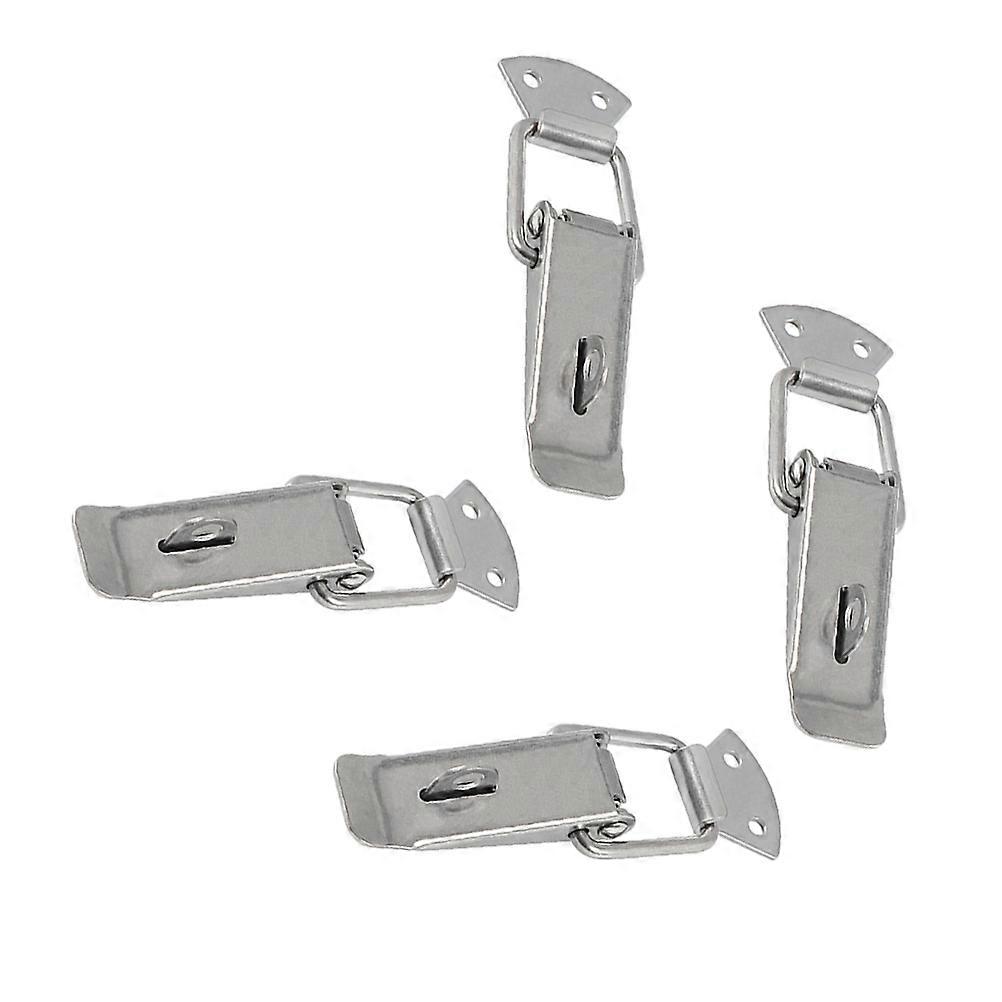 Spring Lock Clasp Buckle 4Pack Locking Stainless Steel Latch For Transportation Tool Box