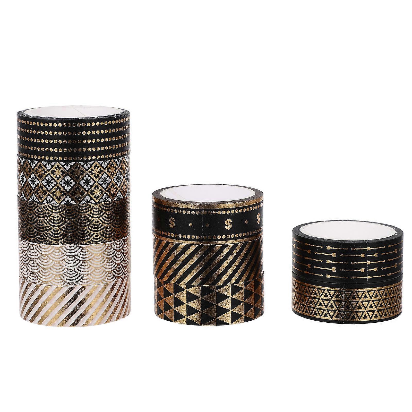 DIY Washi Tape Decorative Tapes For Craft Projects Assorted Color Traditional Japanese Style 10 Rolls