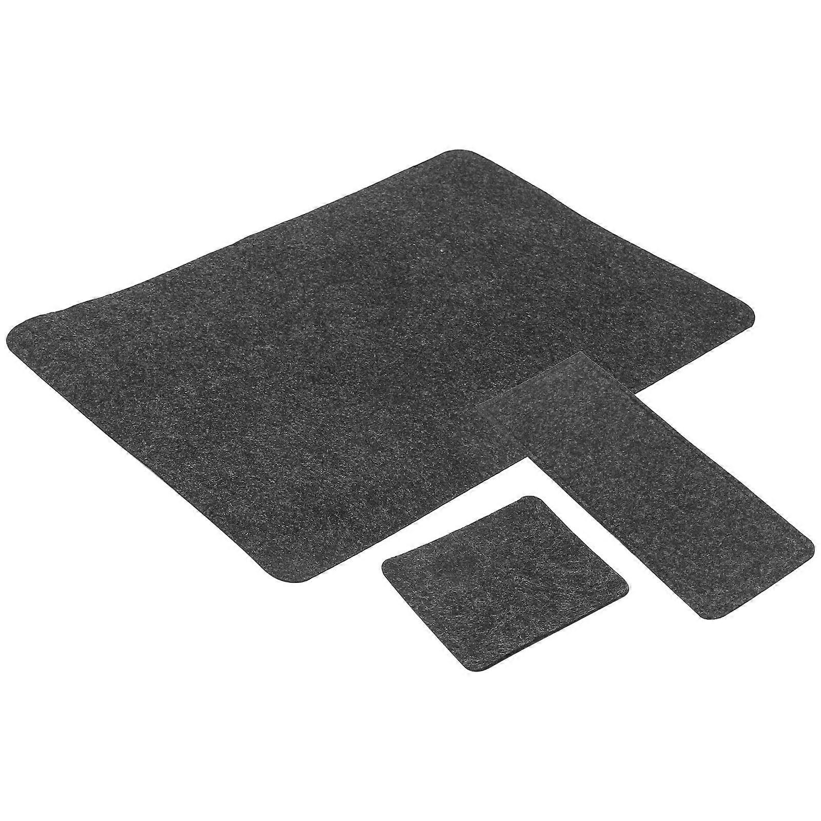 Felt Table Mat 1 Set of Reusable Anti-Skid Tableware Accessory Ideal for Hotels with Square Shape Excellent Heat Insulation Property
