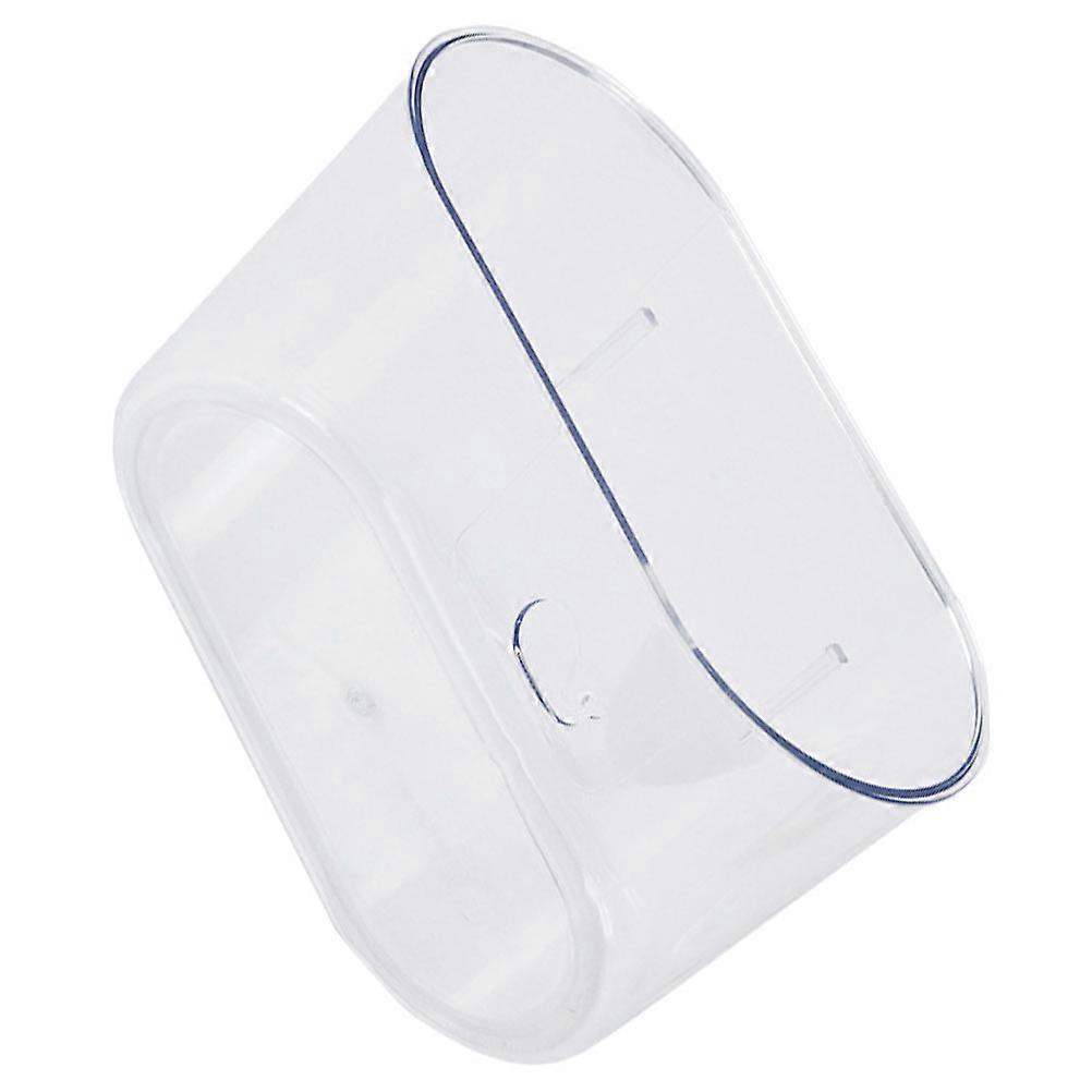Transparent PET Wall Mounted Trash Can for Home Use Small but Large Capacity Kitchen Storage