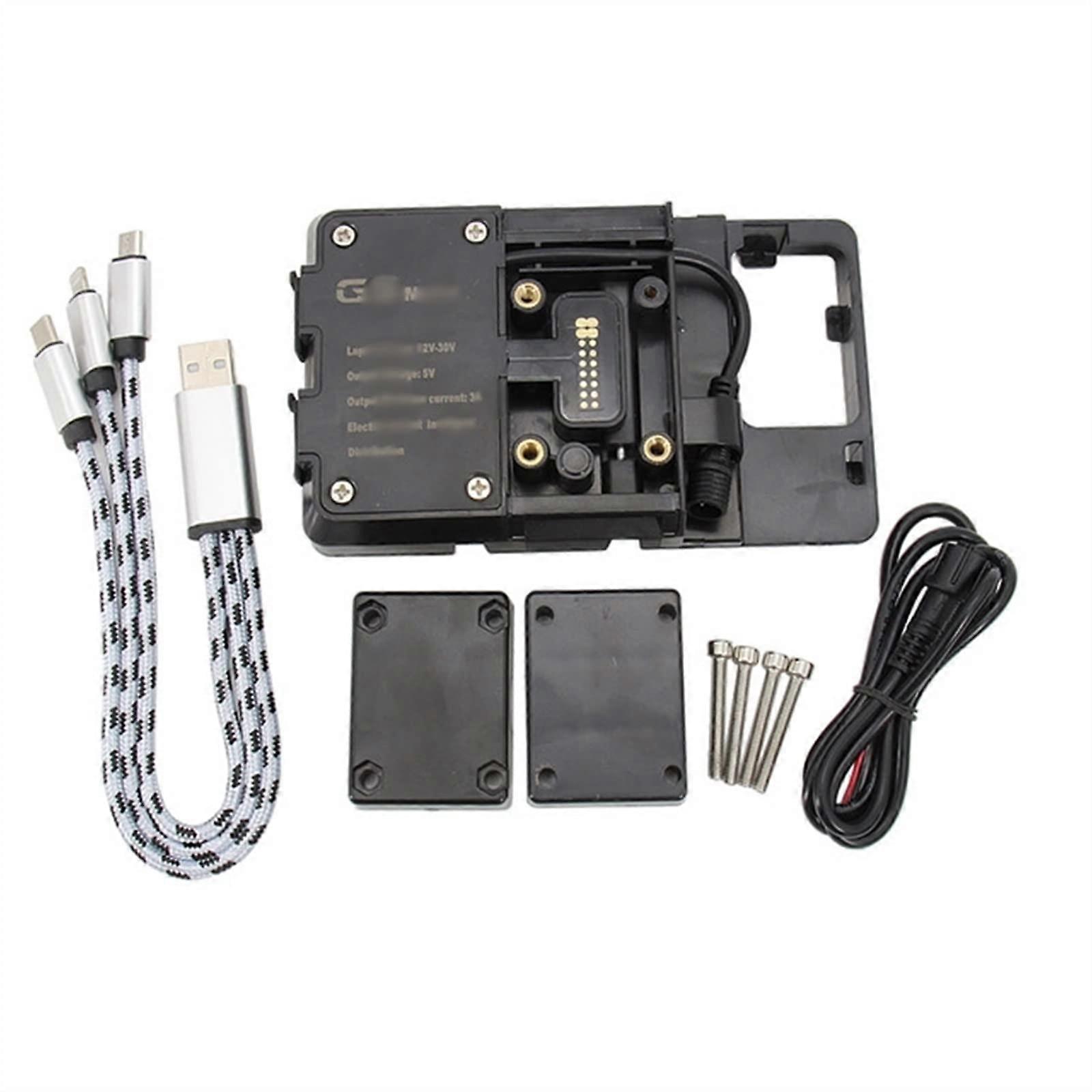 Motorcycle Mobile Phone Holder for CB500X 2018-2020, Navigation Plate Mount Adapter, Durable and Adjustable, Colour: 1