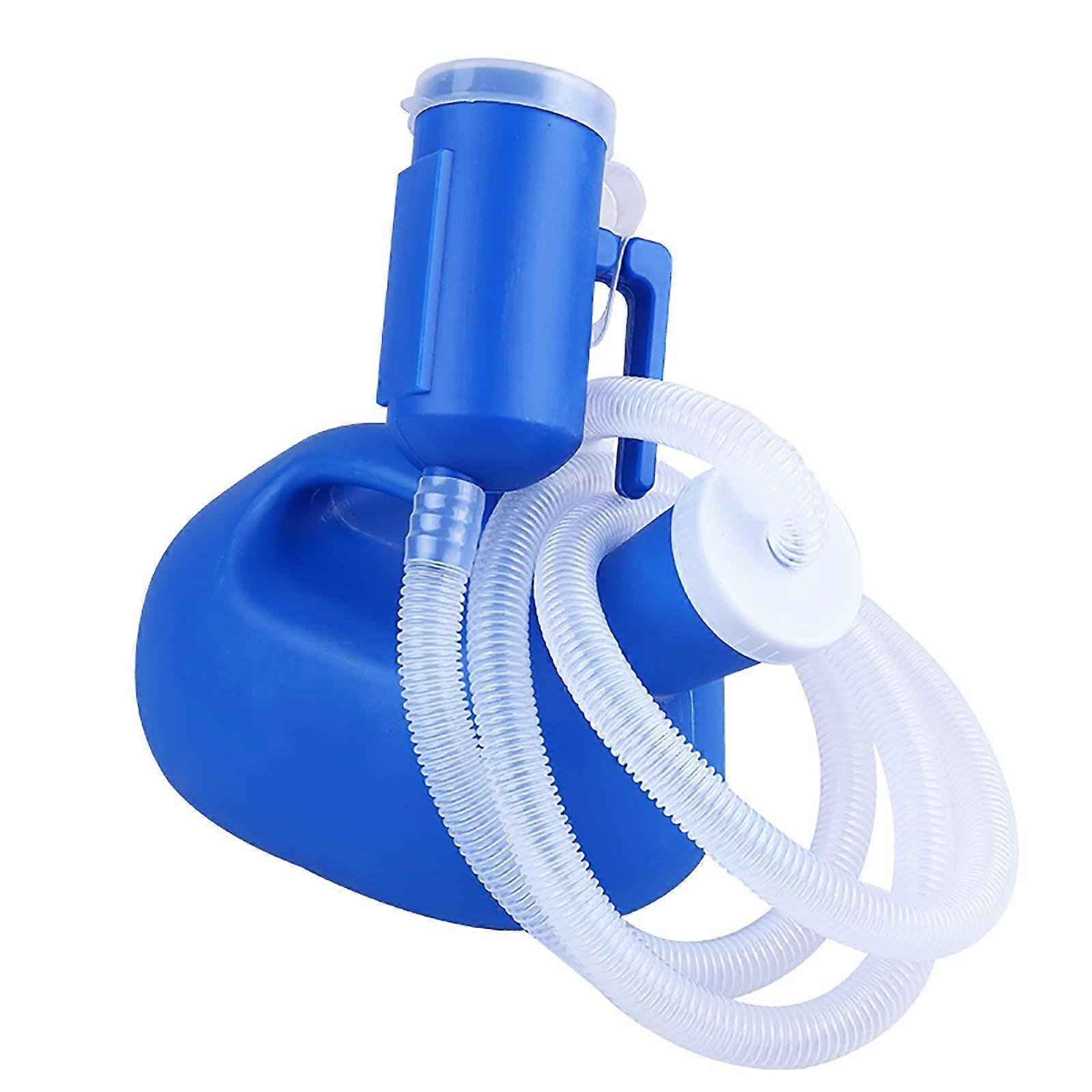 Pee Container 2000ml Portable Male Urinal With Lid And Funnel, Leak Proof Plastic Incontinence Bottle For Travel, Elderly