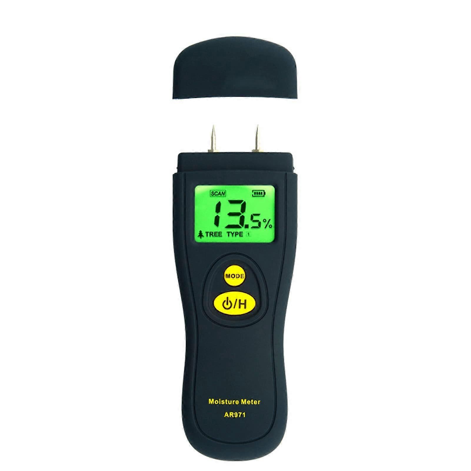 Moisture meter, wood moisture meter, moisture content tester for wood and building materials, digital moisture meter, protect your work surface.