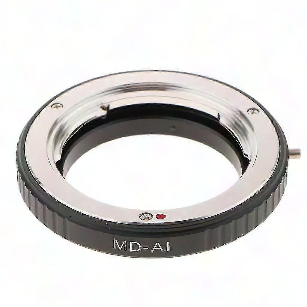 Minolta MD to Nikon F Mount Adapter Ring for D4 D90 DSLR Cameras