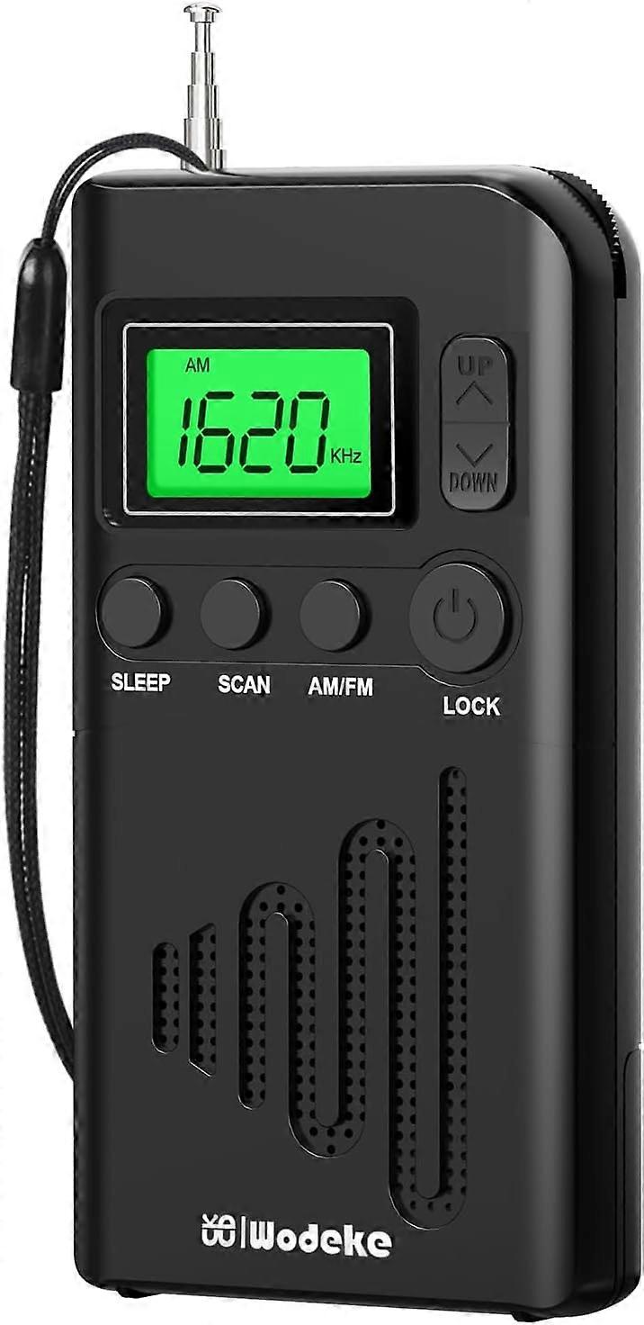 Running  and camping  perfect for hiking Portable radio with excellent reception and high-quality sound